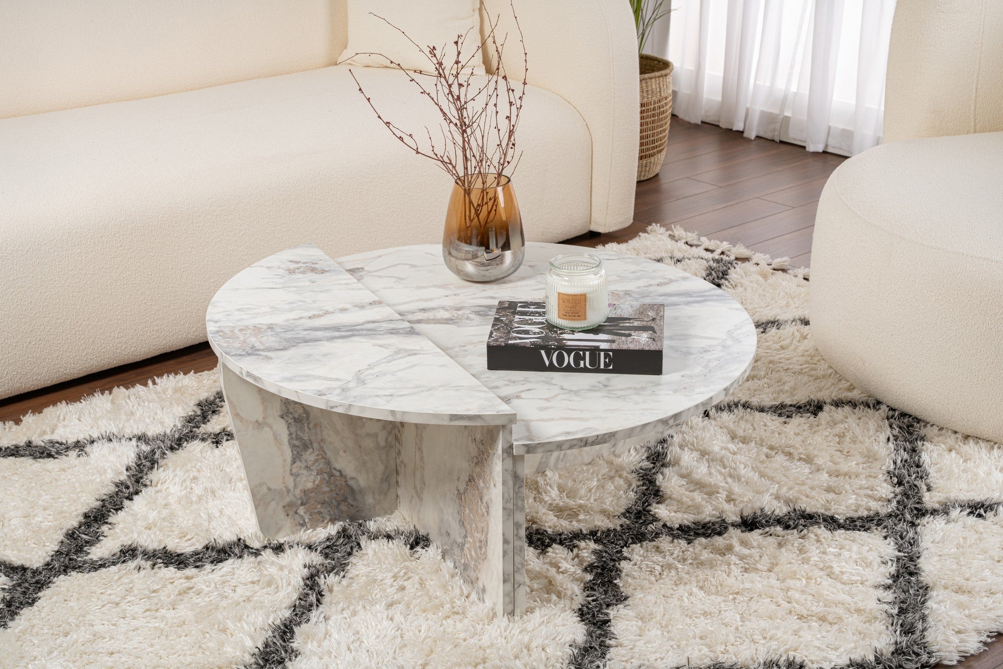 Stolić za kavu Orion - Freesia Marble | AG-vitahome.hr