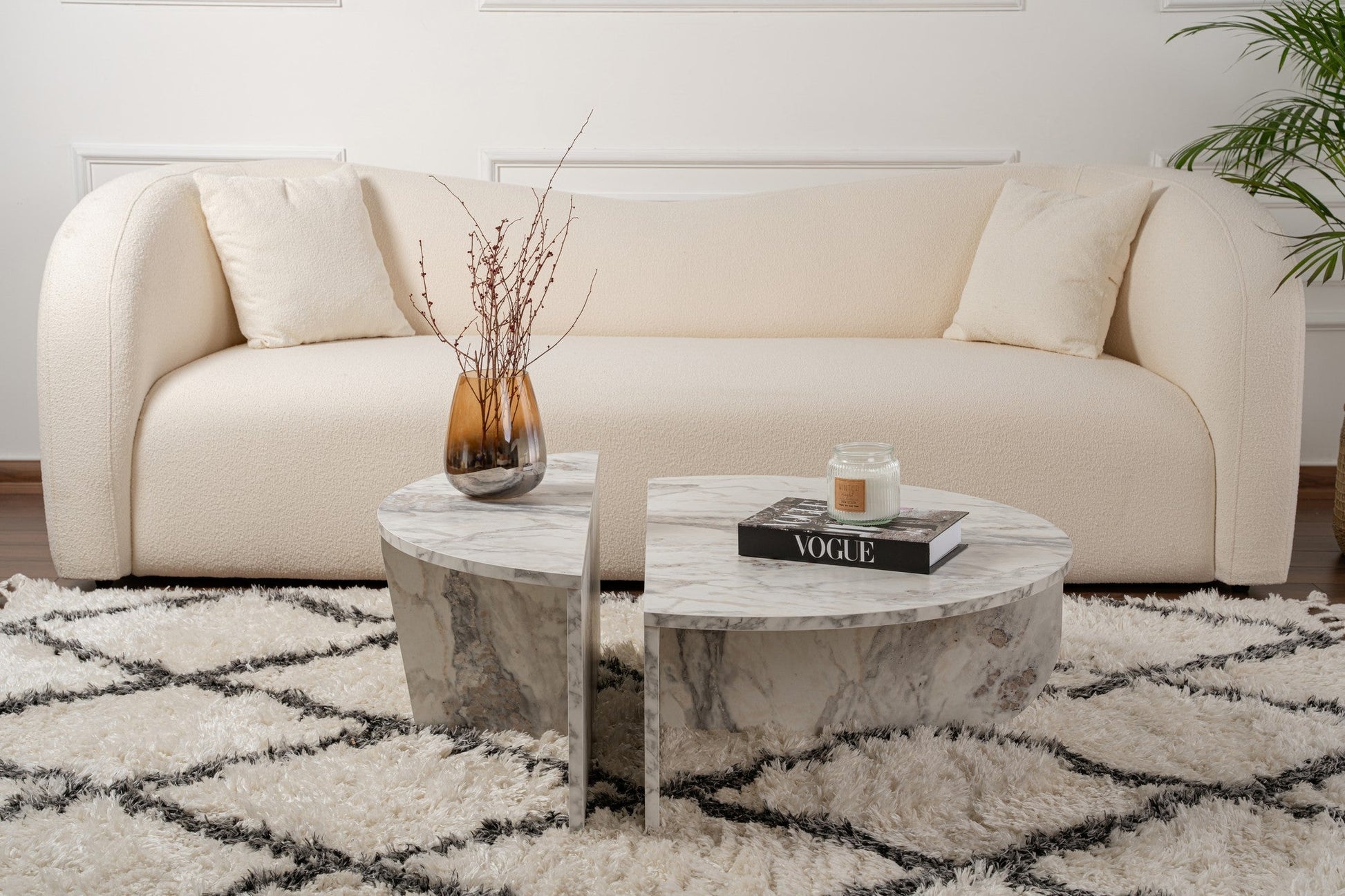 Stolić za kavu Orion - Freesia Marble | AG-vitahome.hr