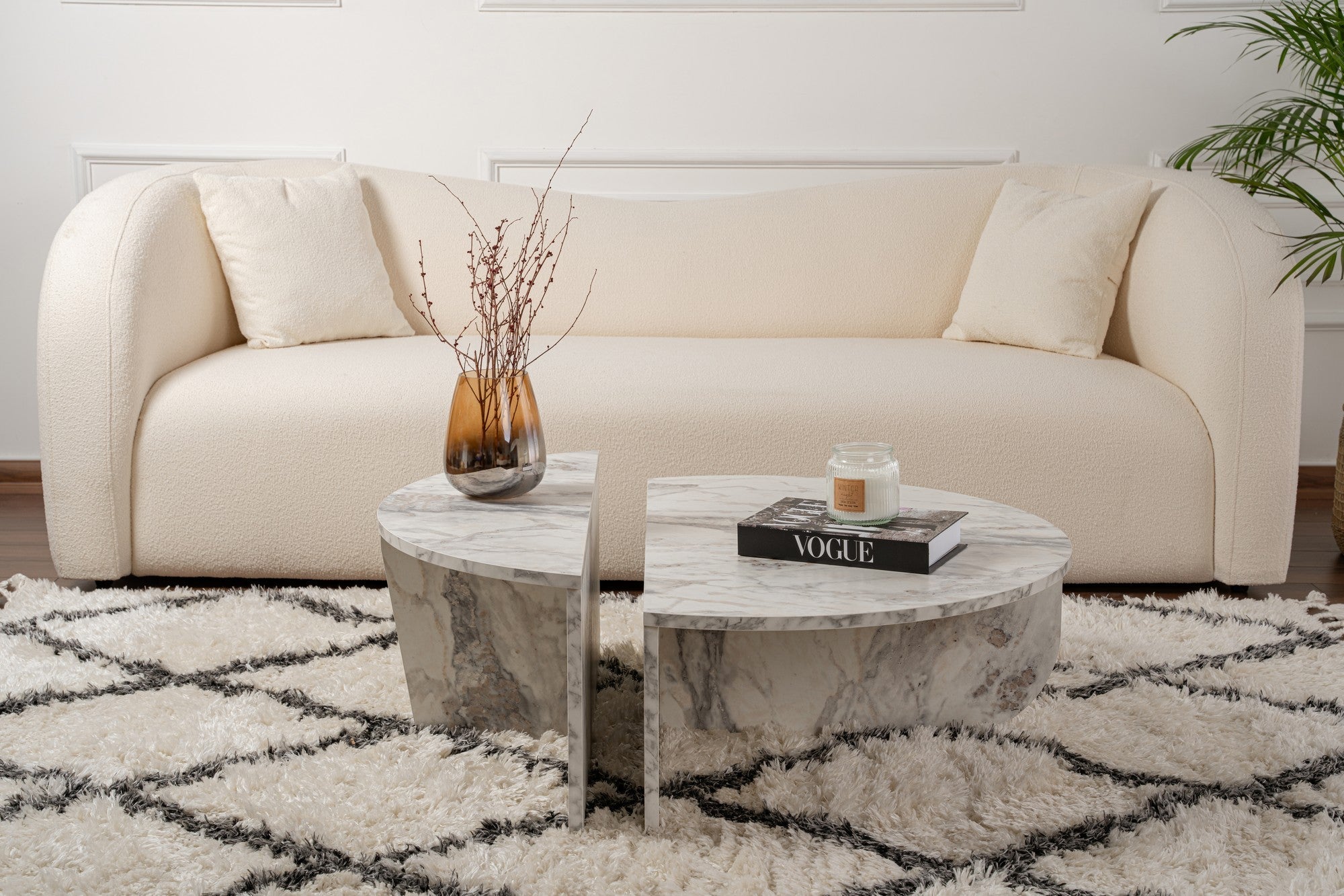 Stolić za kavu Orion - Freesia Marble | AG-vitahome.hr