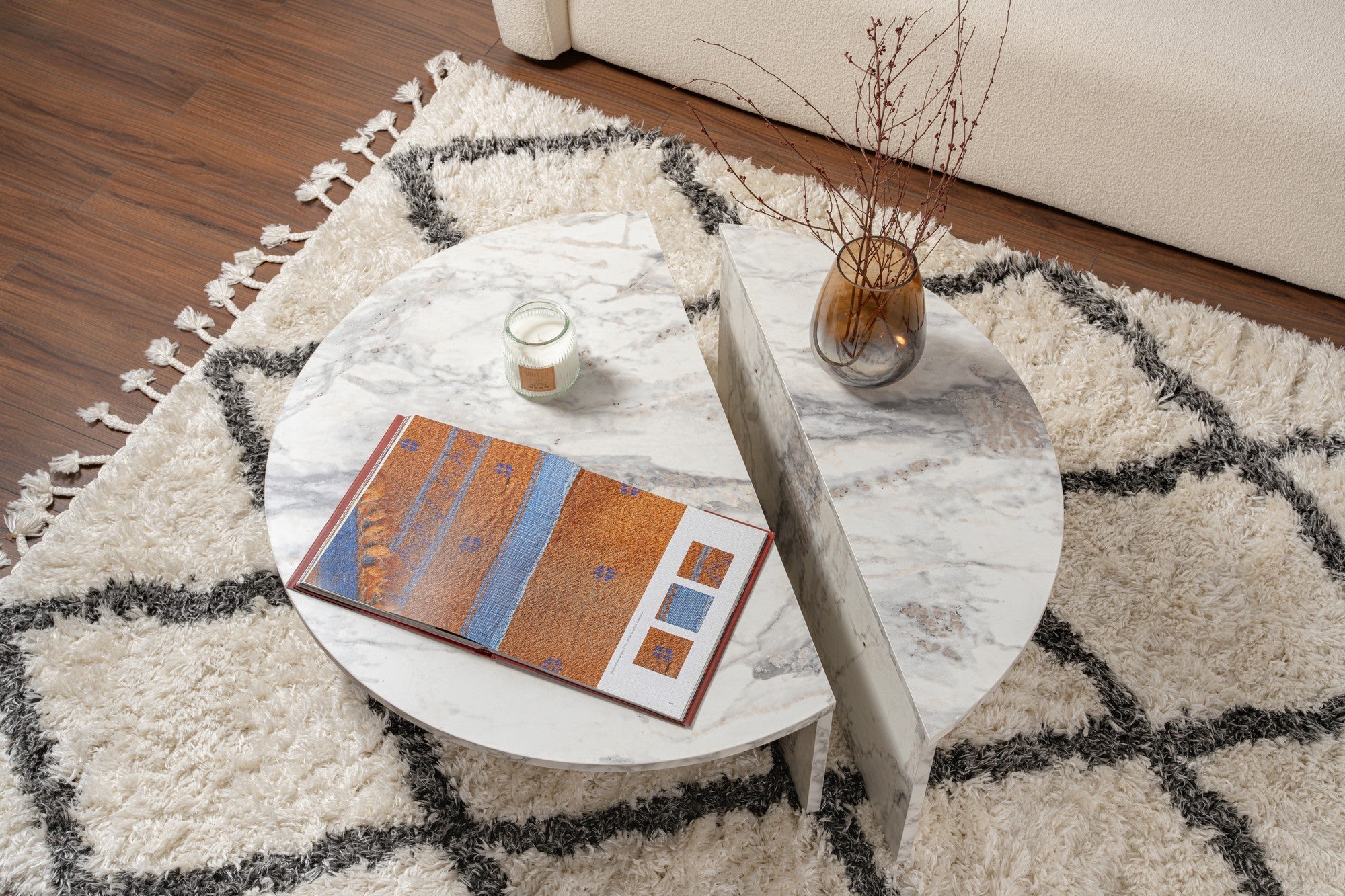 Stolić za kavu Orion - Freesia Marble | AG-vitahome.hr