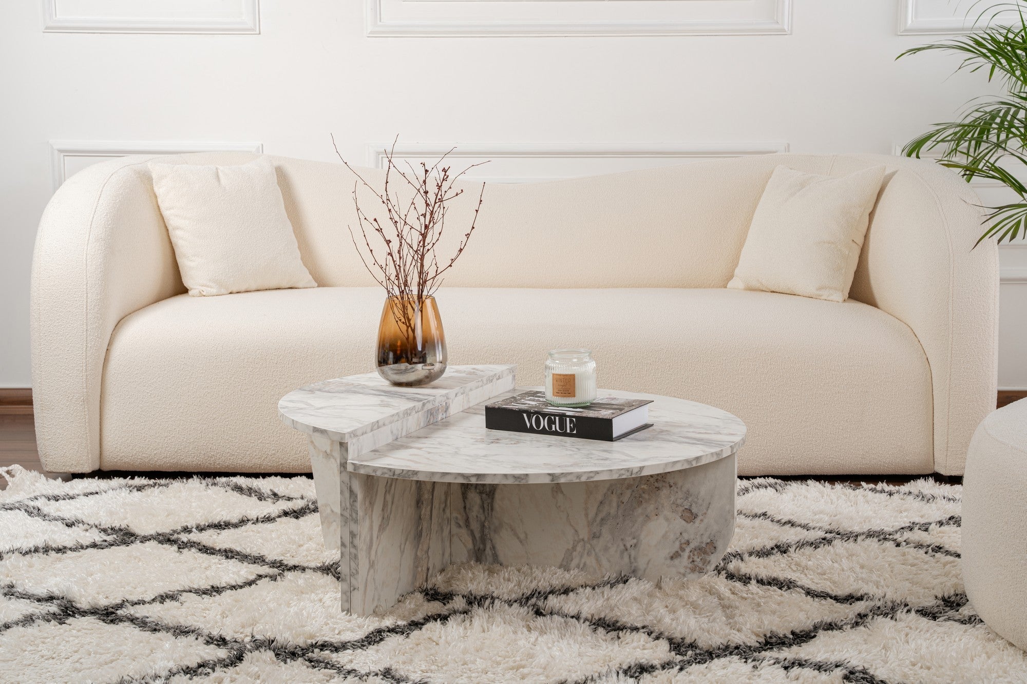 Stolić za kavu Orion - Freesia Marble | AG-vitahome.hr