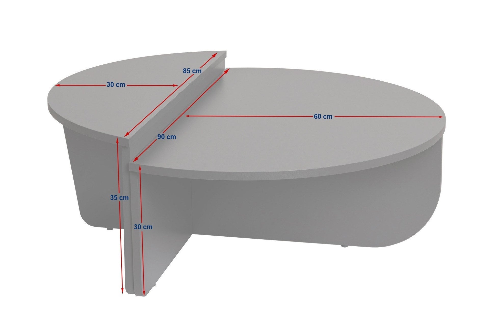Stolić za kavu Orion - Grey | AG-vitahome.hr