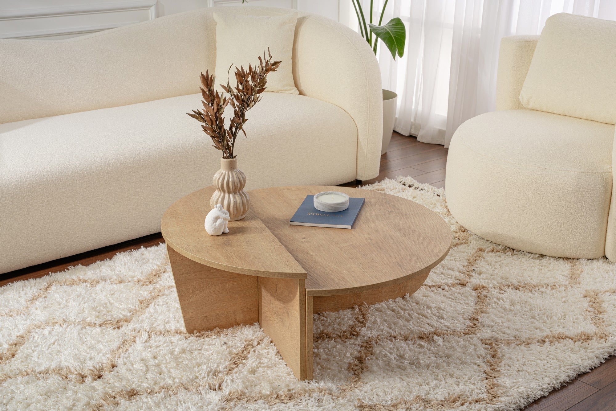 Stolić za kavu Orion - Honey Oak | AG-vitahome.hr