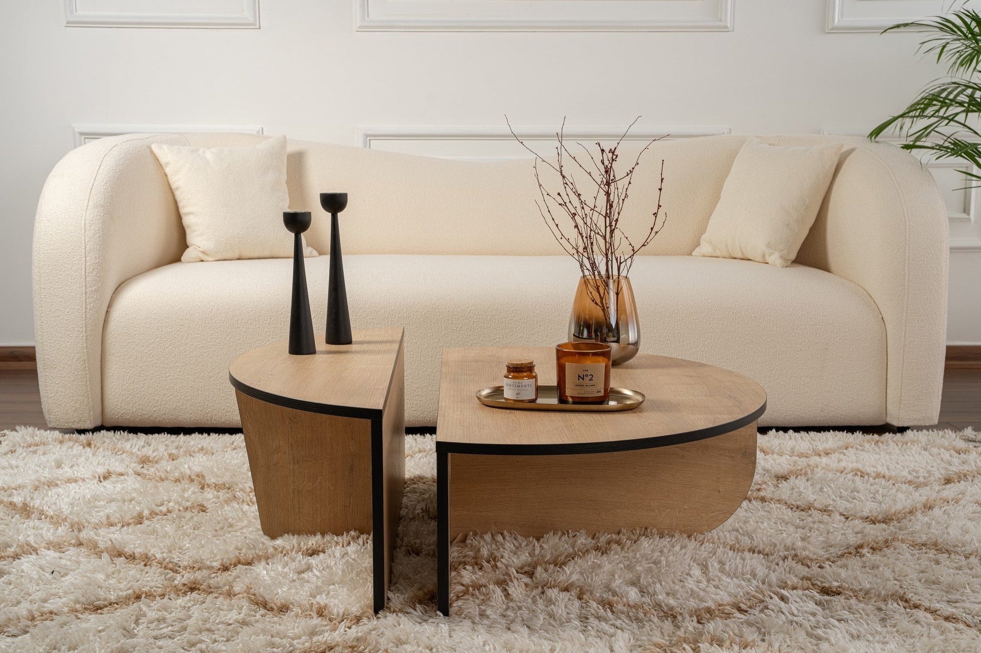Stolić za kavu Orion - Honey Oak, Black | AG-vitahome.hr