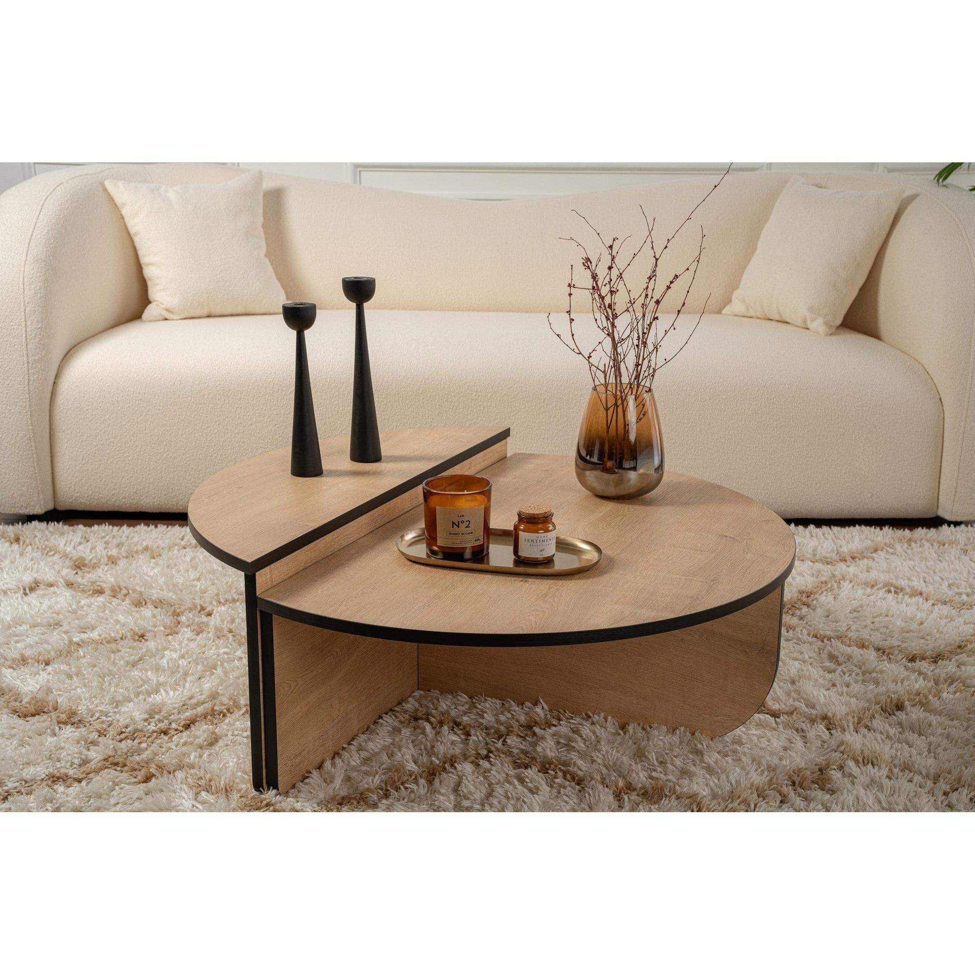 Stolić za kavu Orion - Honey Oak, Black | AG-vitahome.hr