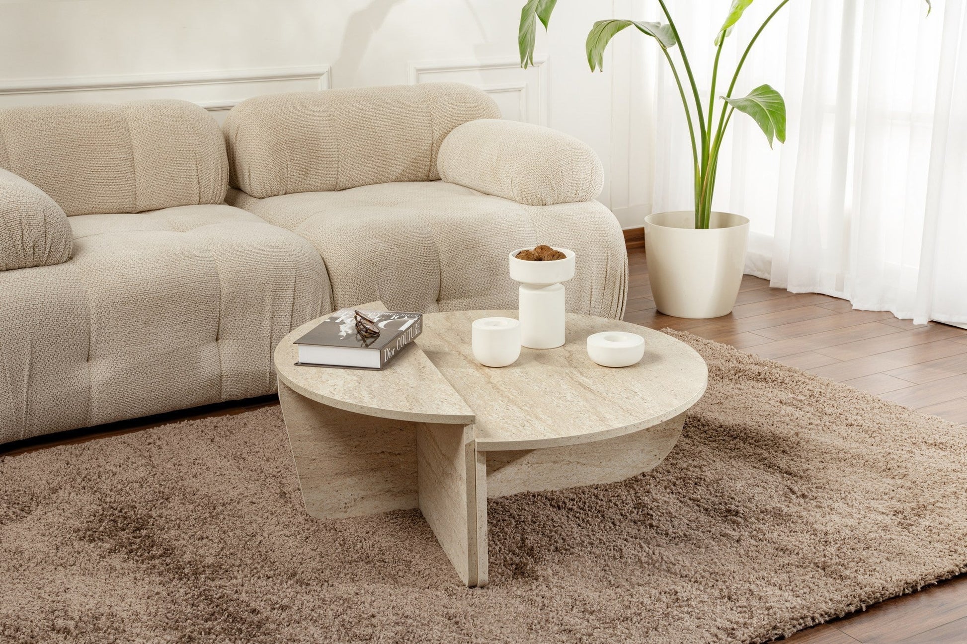 Stolić za kavu Orion - Travertine | AG-vitahome.hr