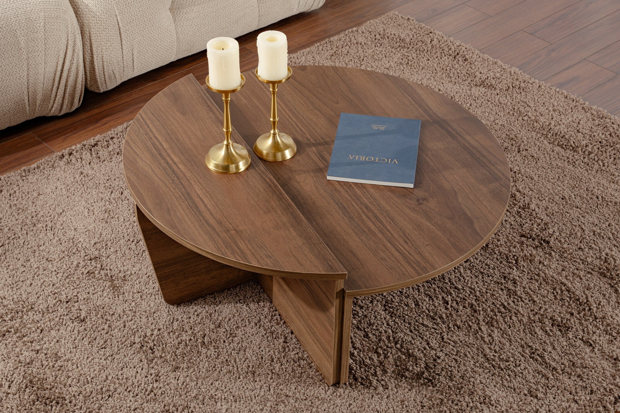 Stolić za kavu Orion - Walnut | AG-vitahome.hr