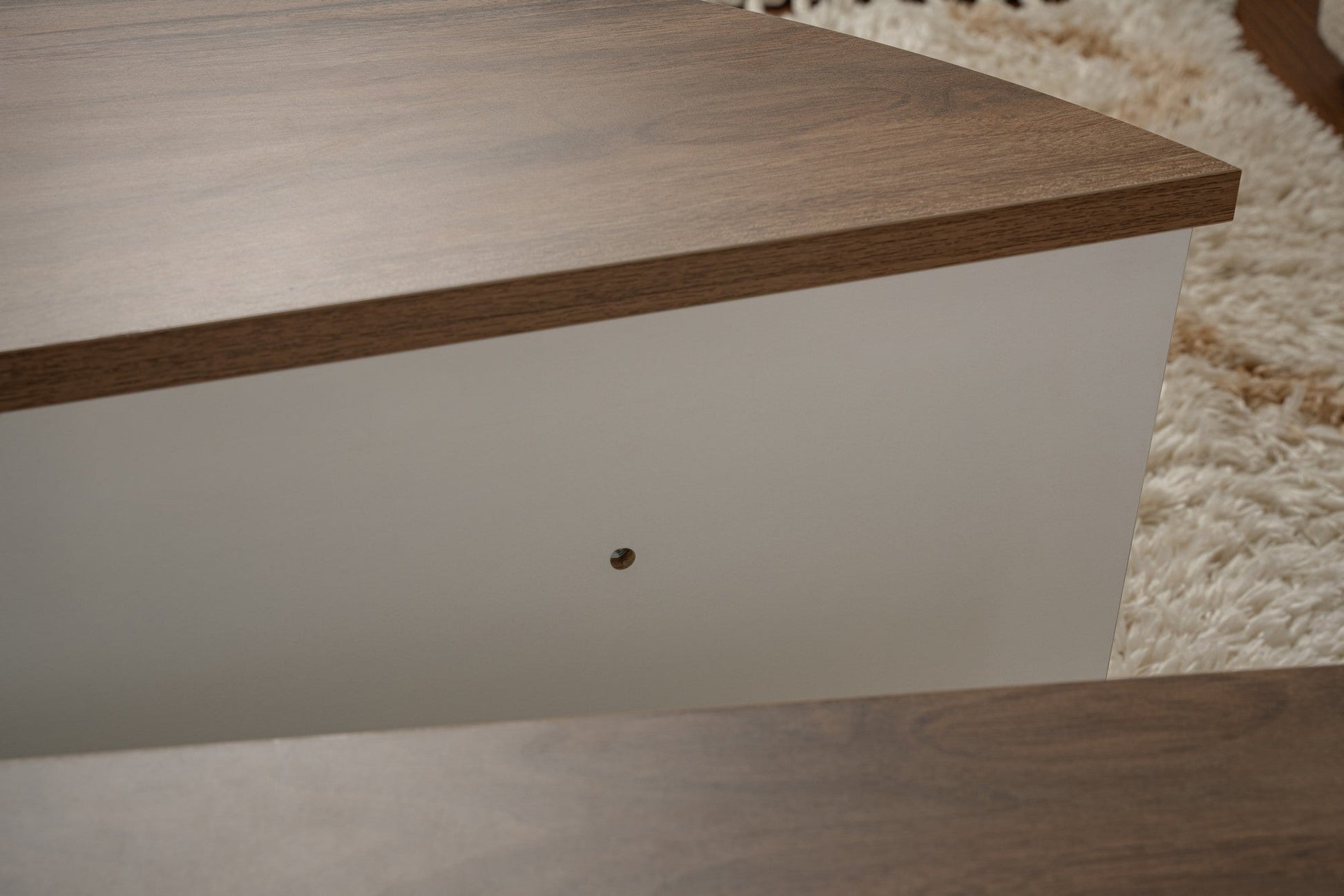 Stolić za kavu Orion - Walnut, White | AG-vitahome.hr