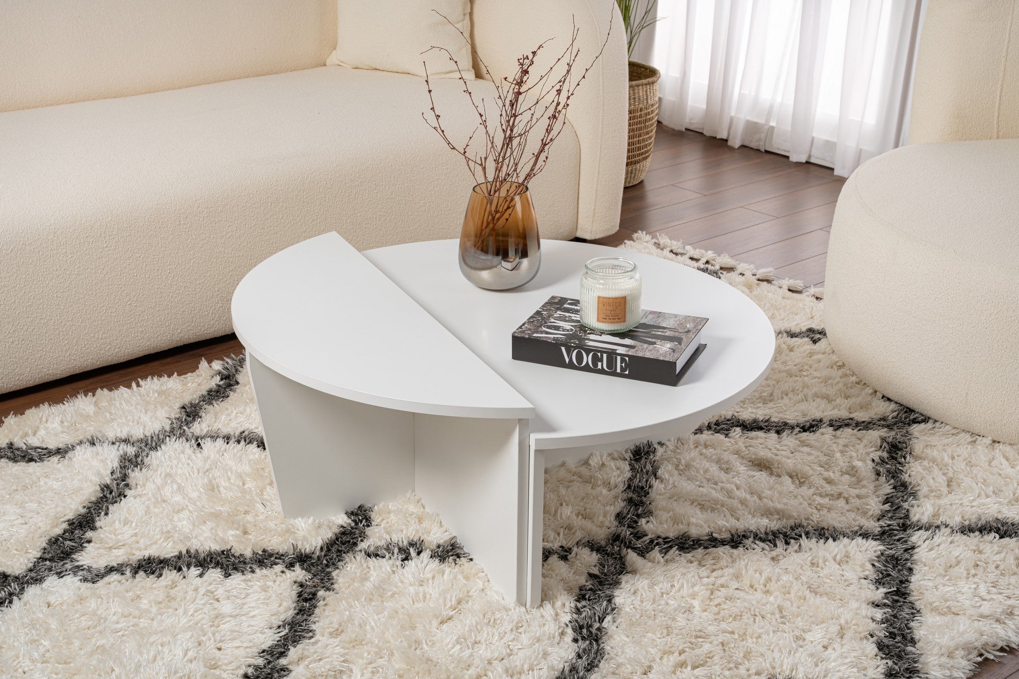 Stolić za kavu Orion - White | AG-vitahome.hr