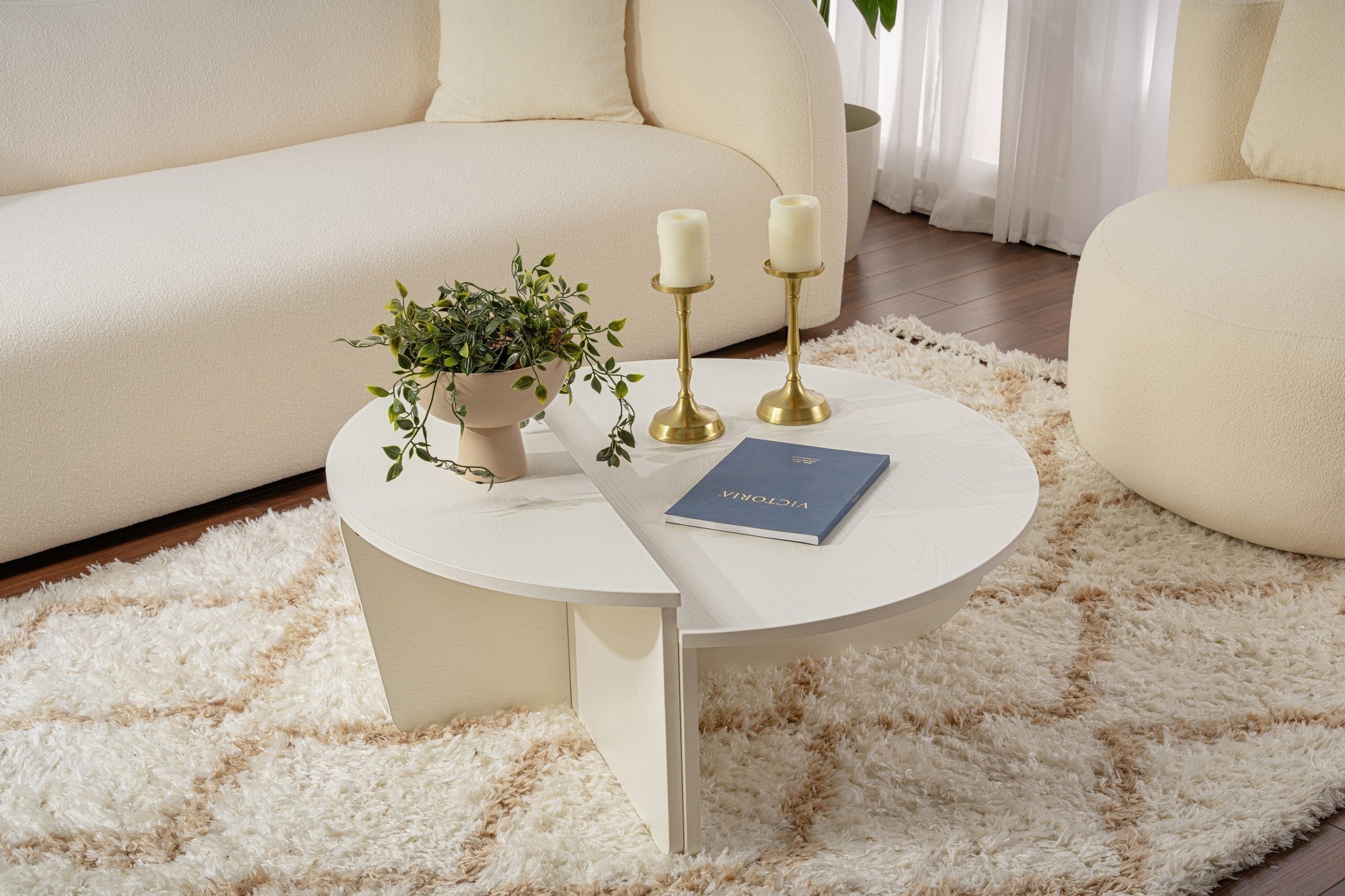 Stolić za kavu Orion - Wood White | AG-vitahome.hr