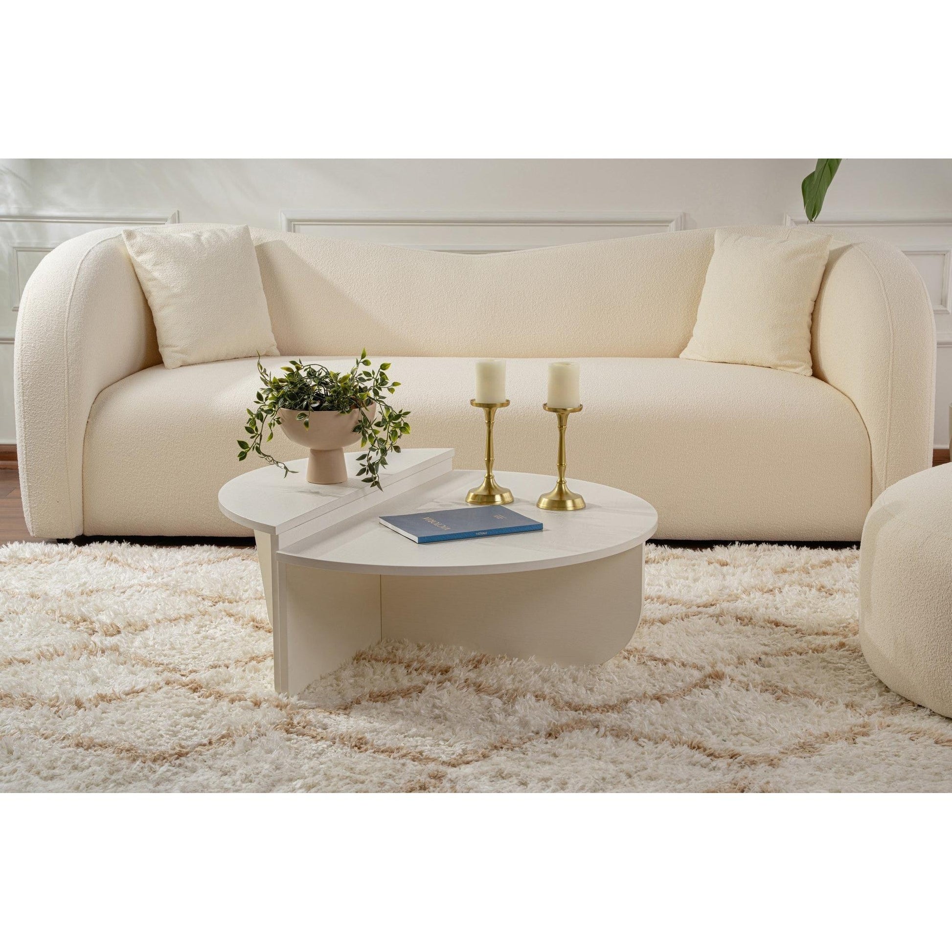 Stolić za kavu Orion - Wood White | AG-vitahome.hr