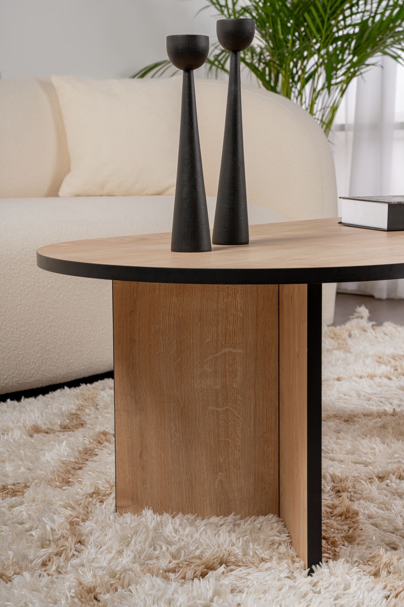 Stolić za kavu Sable - Sapphire Oak, Black | AG-vitahome.hr