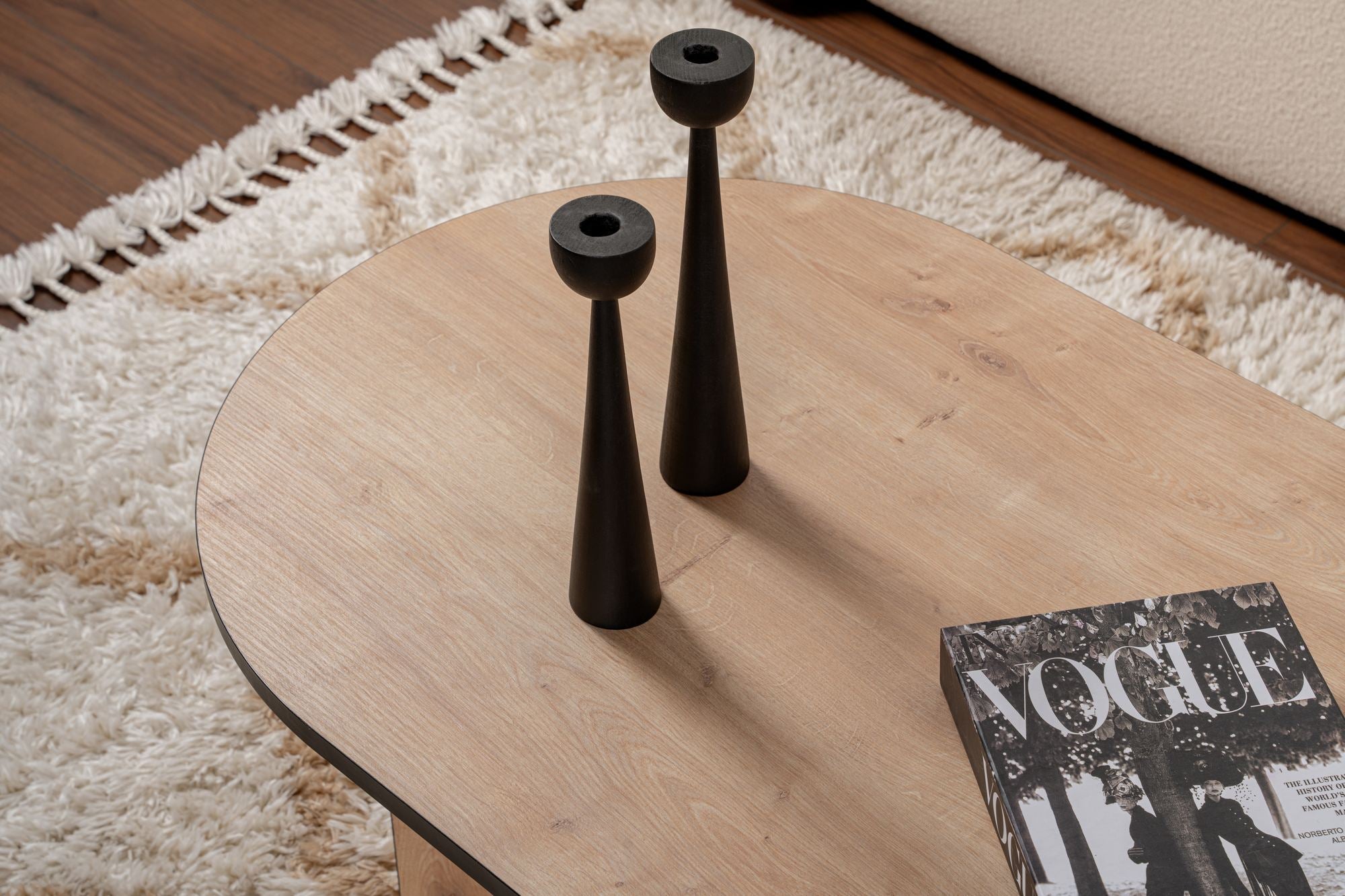 Stolić za kavu Sable - Sapphire Oak, Black | AG-vitahome.hr