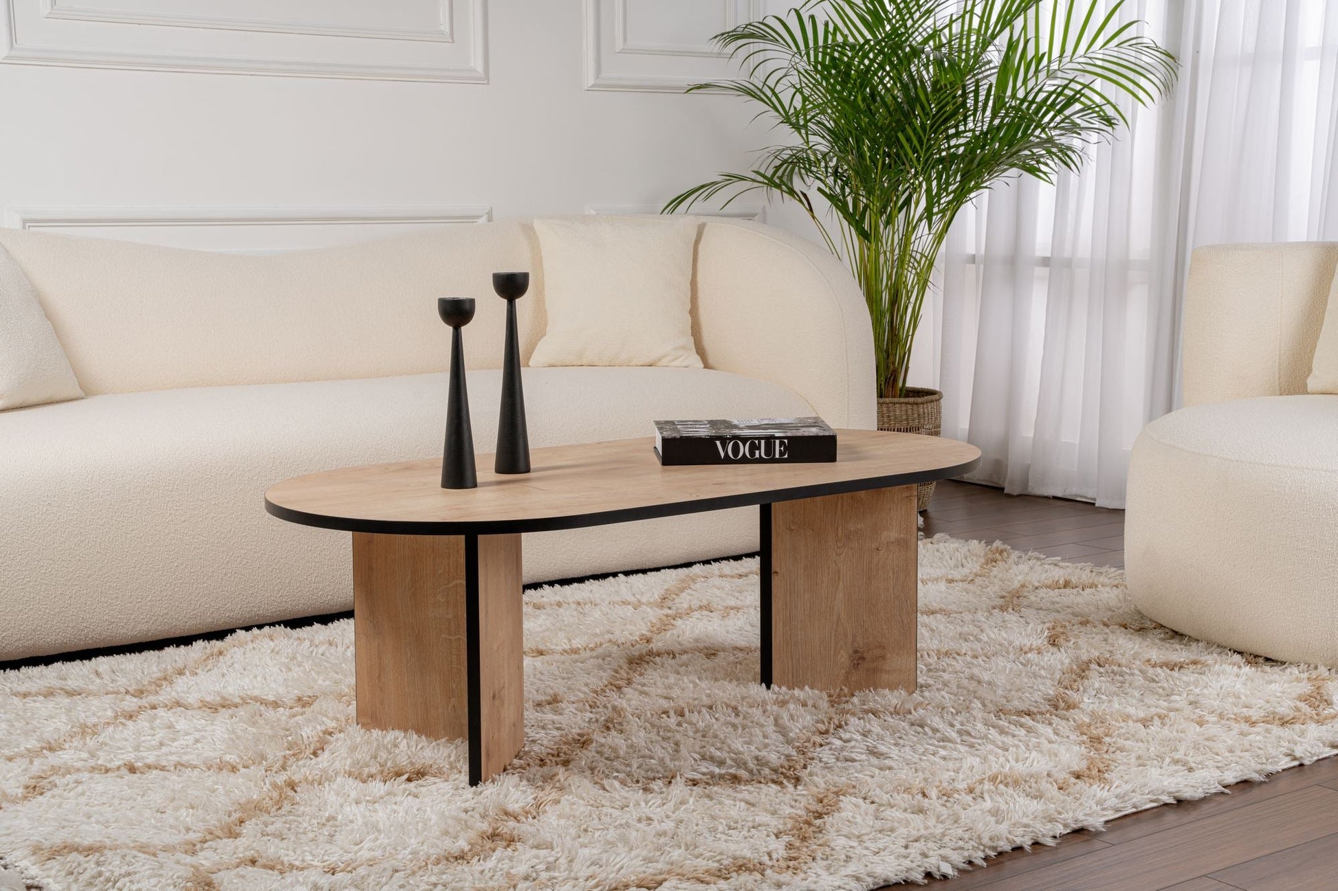 Stolić za kavu Sable - Sapphire Oak, Black | AG-vitahome.hr