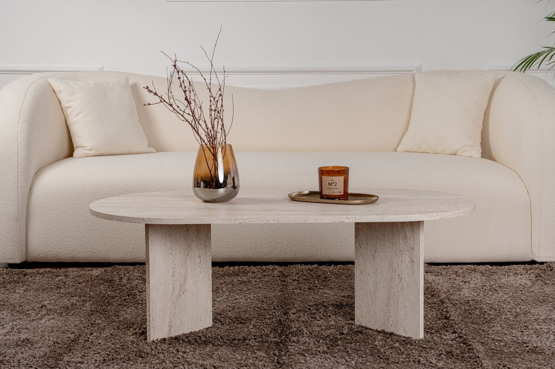 Stolić za kavu Sable - Travertine | AG-vitahome.hr