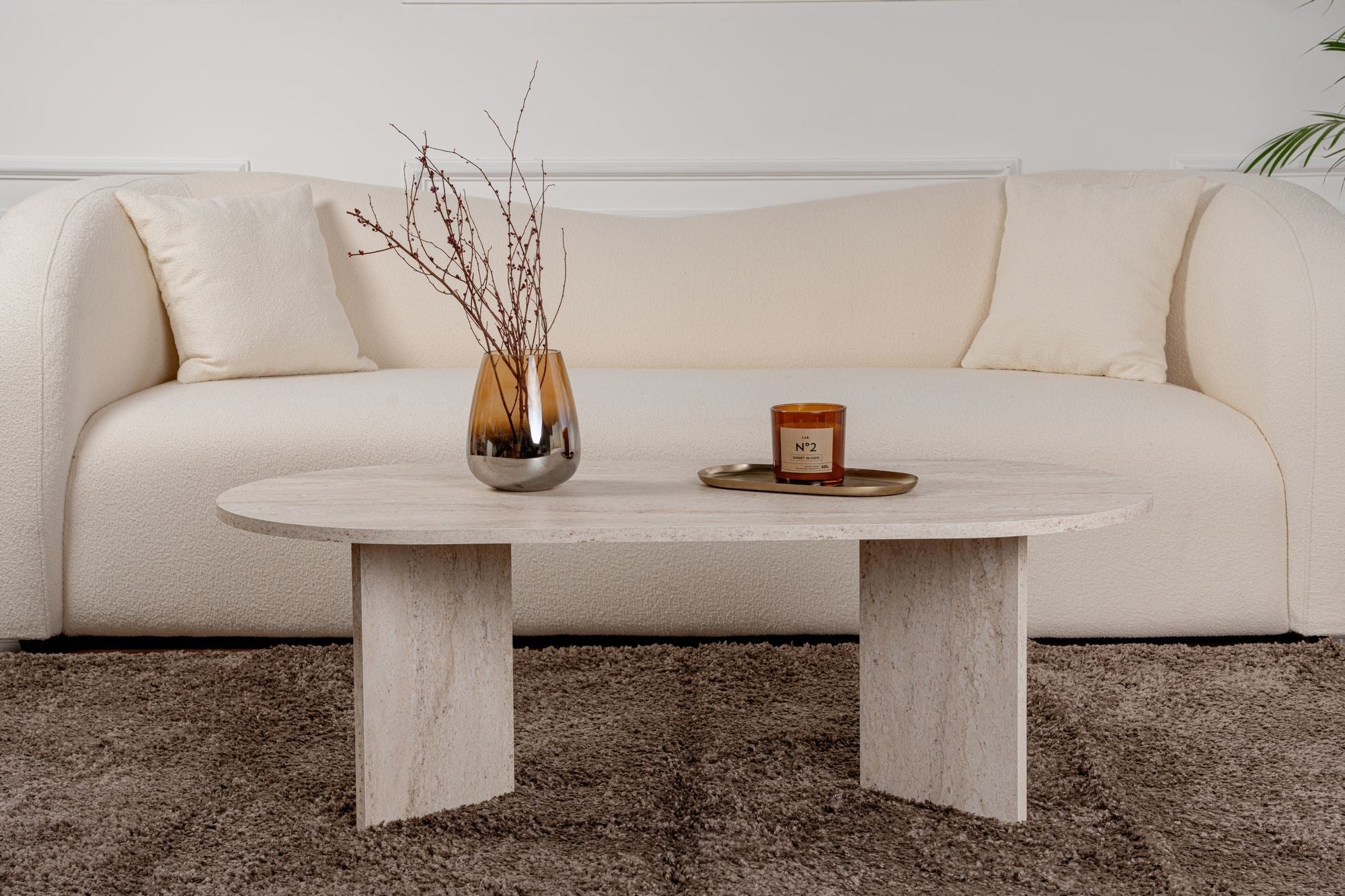 Stolić za kavu Sable - Travertine | AG-vitahome.hr