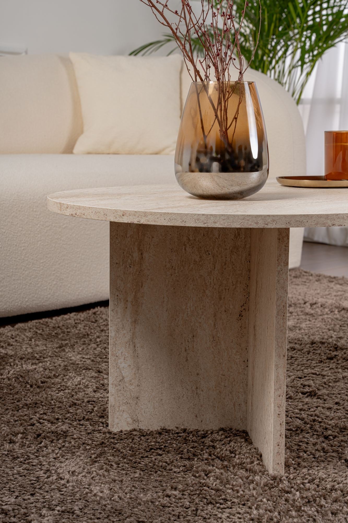 Stolić za kavu Sable - Travertine | AG-vitahome.hr