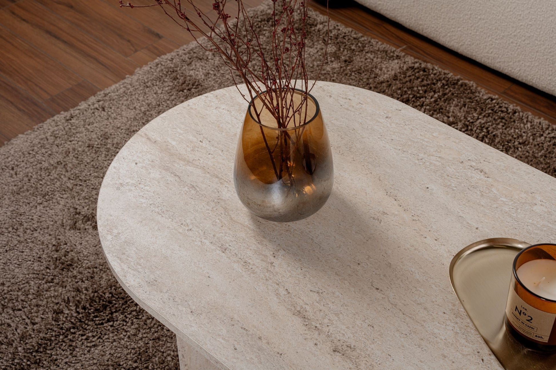 Stolić za kavu Sable - Travertine | AG-vitahome.hr