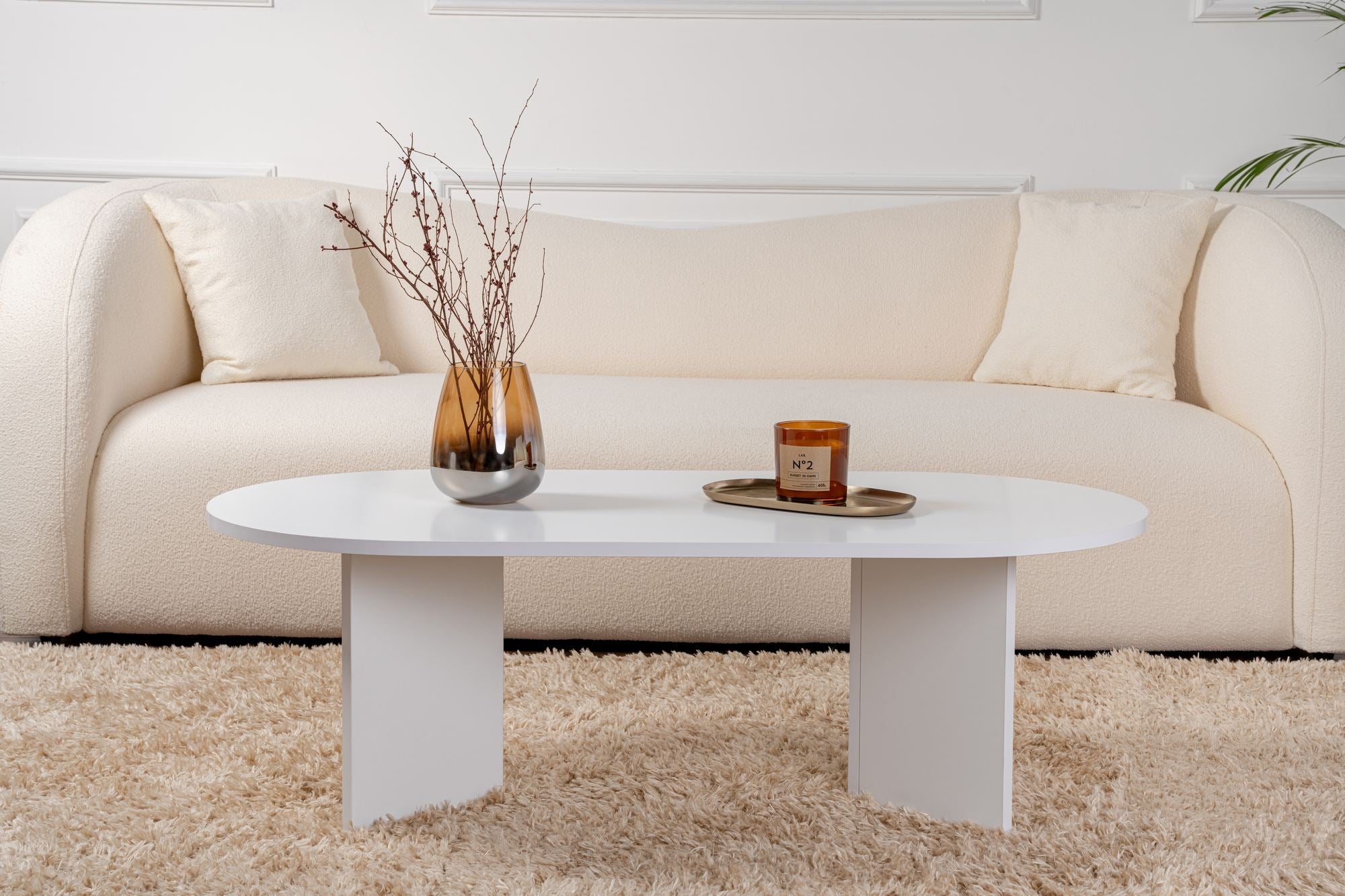 Stolić za kavu Sable - White | AG-vitahome.hr