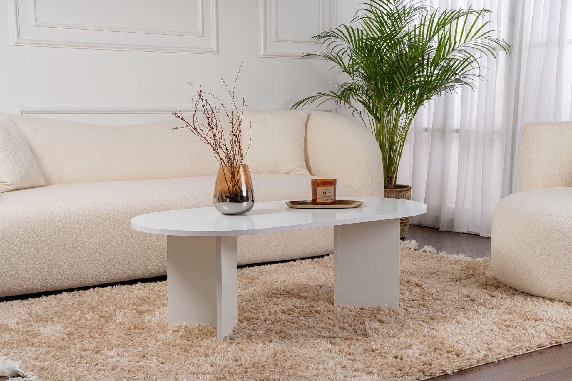 Stolić za kavu Sable - White | AG-vitahome.hr