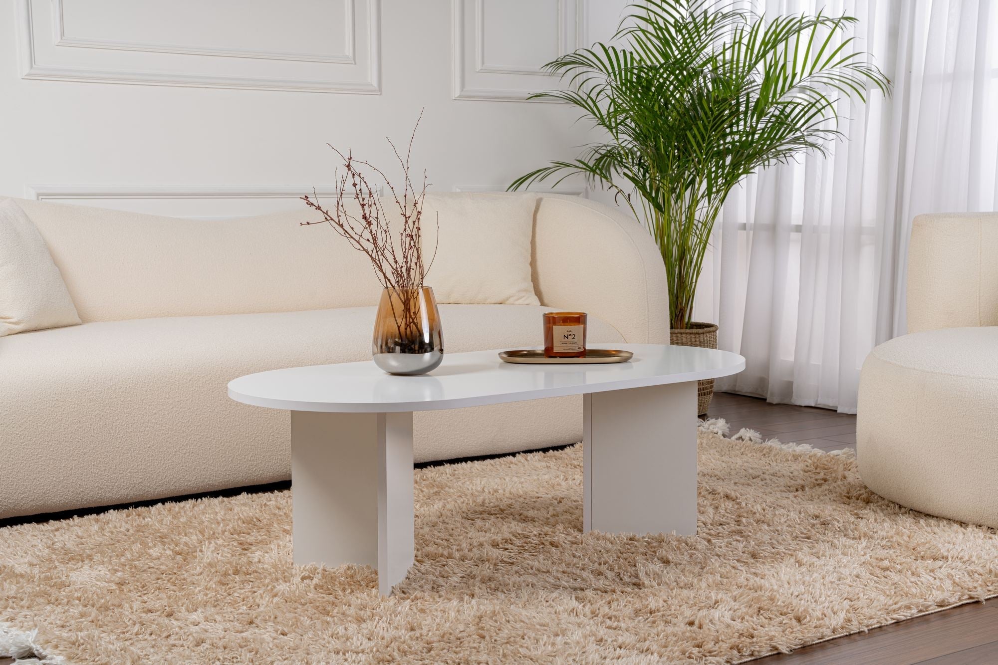 Stolić za kavu Sable - White | AG-vitahome.hr