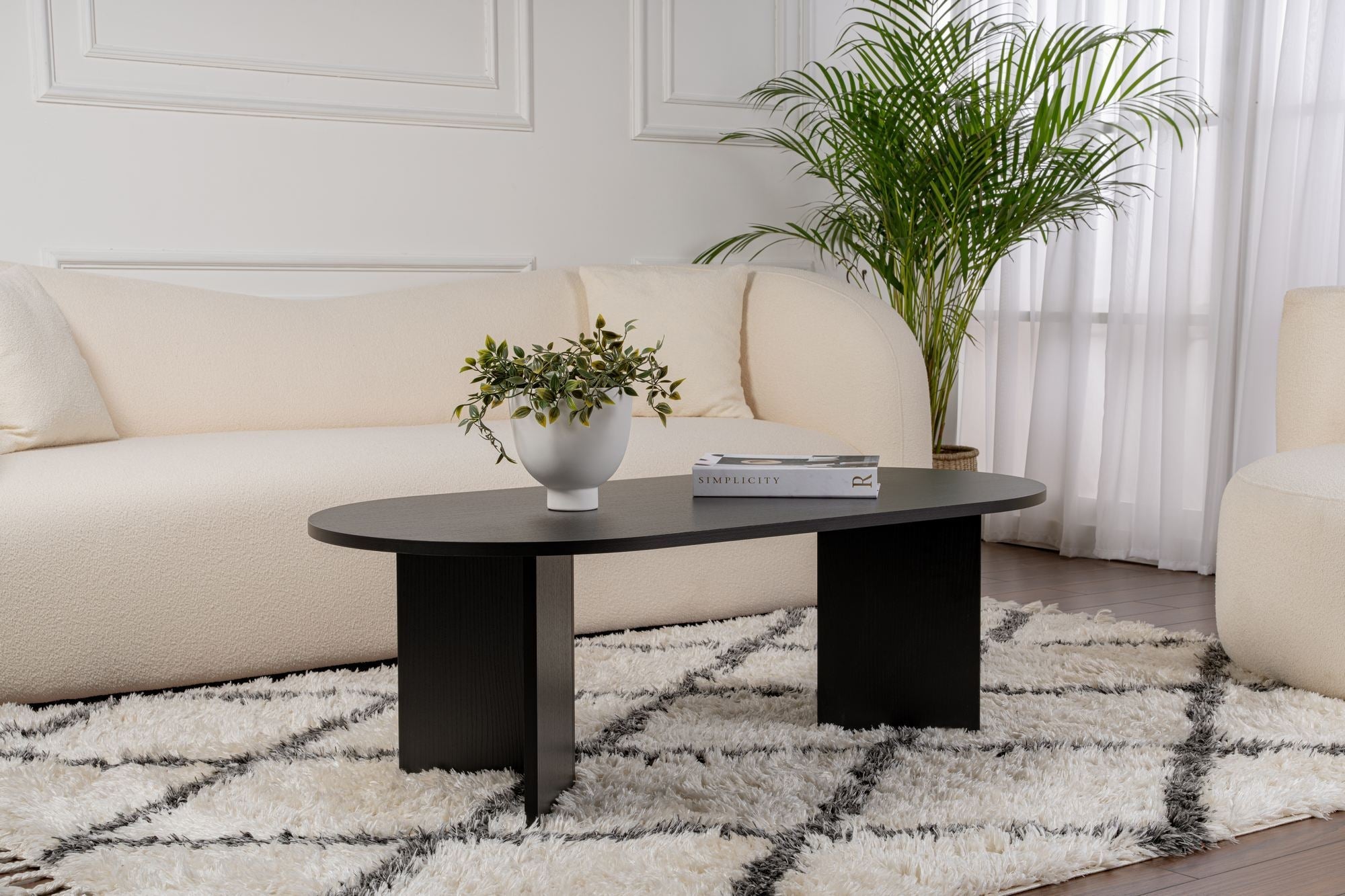 Stolić za kavu Sable - Wood Black | AG-vitahome.hr