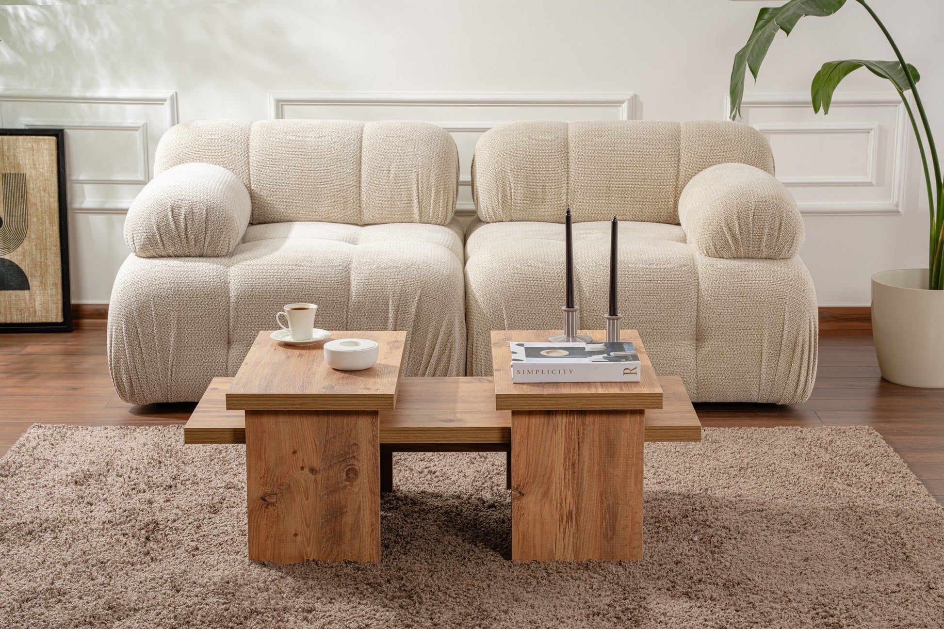 Stolić za kavu Sanctuary - Atlantic Pine | AG-vitahome.hr