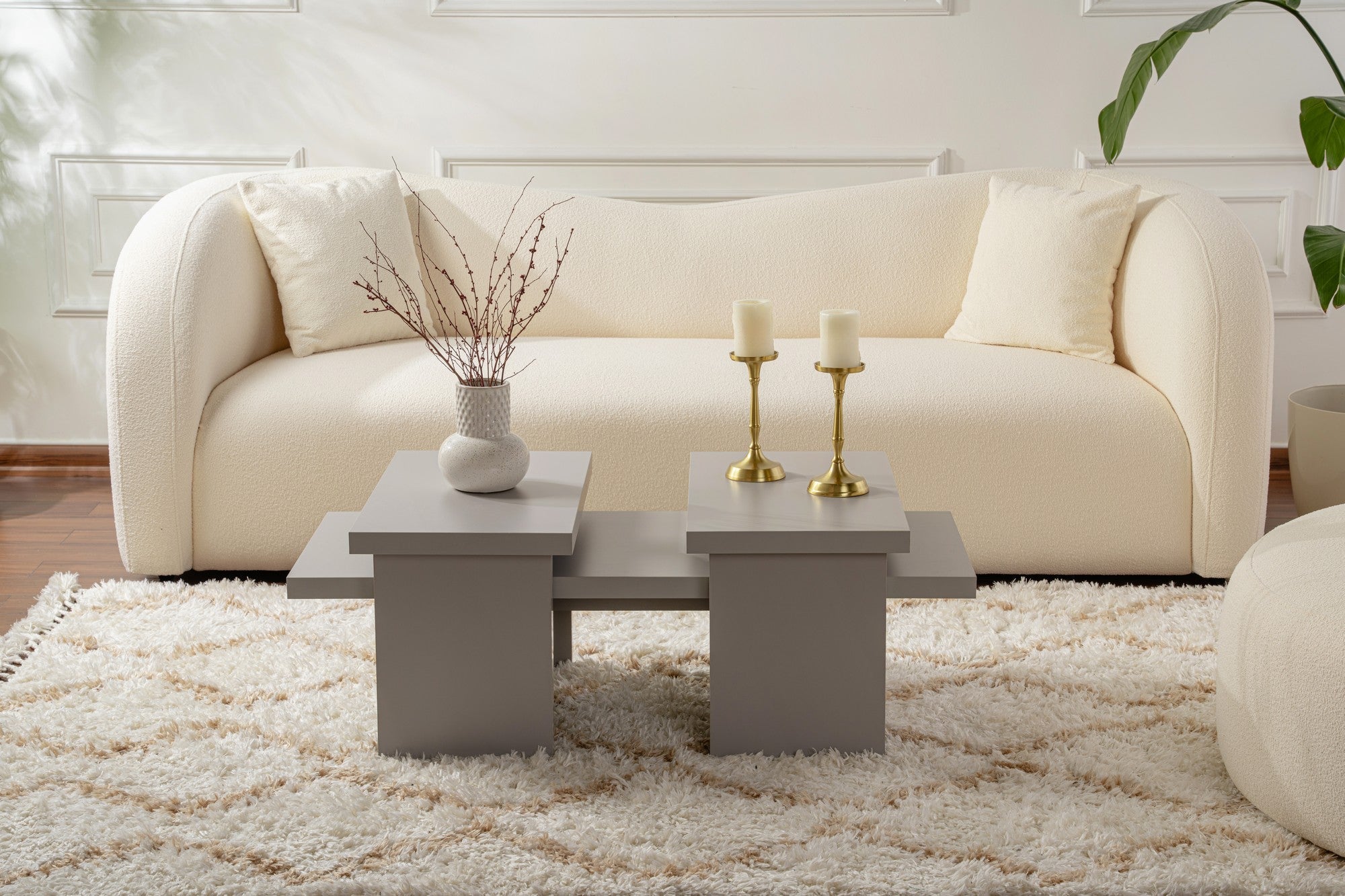Stolić za kavu Sanctuary - Grey | AG-vitahome.hr