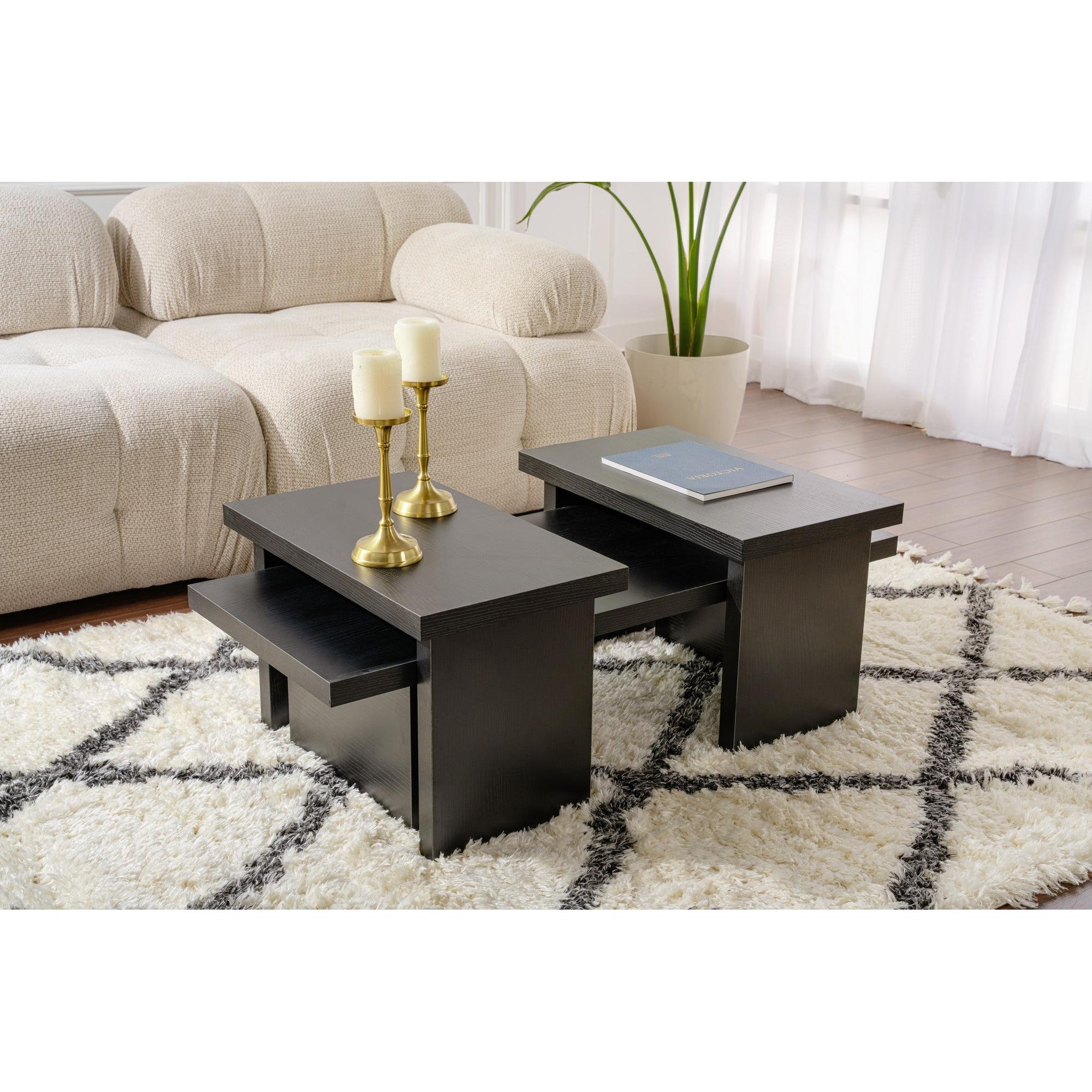 Stolić za kavu Sanctuary - Wood Black | AG-vitahome.hr
