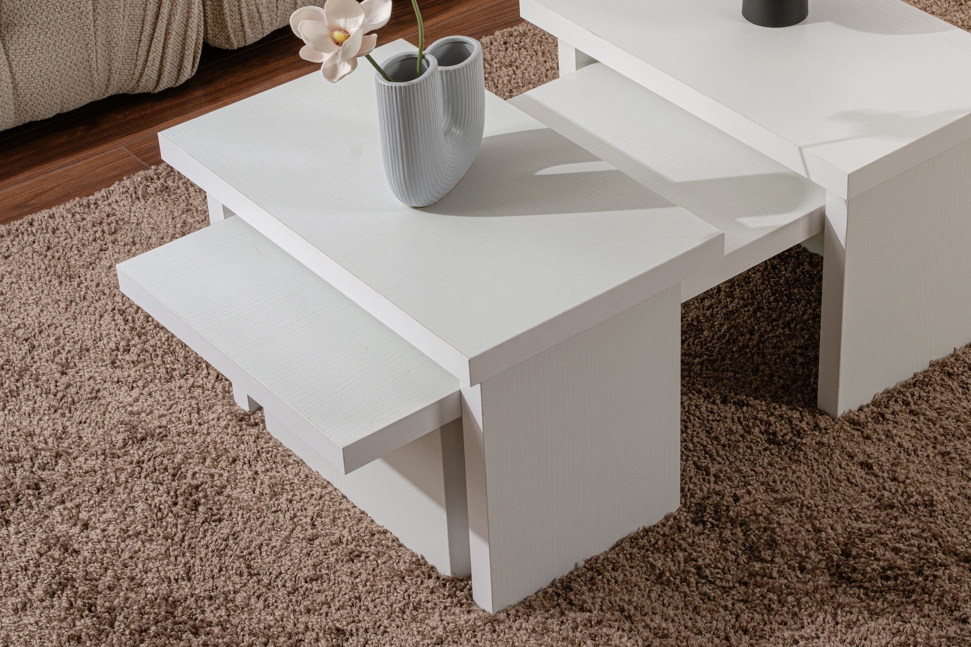 Stolić za kavu Sanctuary - Wood White | AG-vitahome.hr