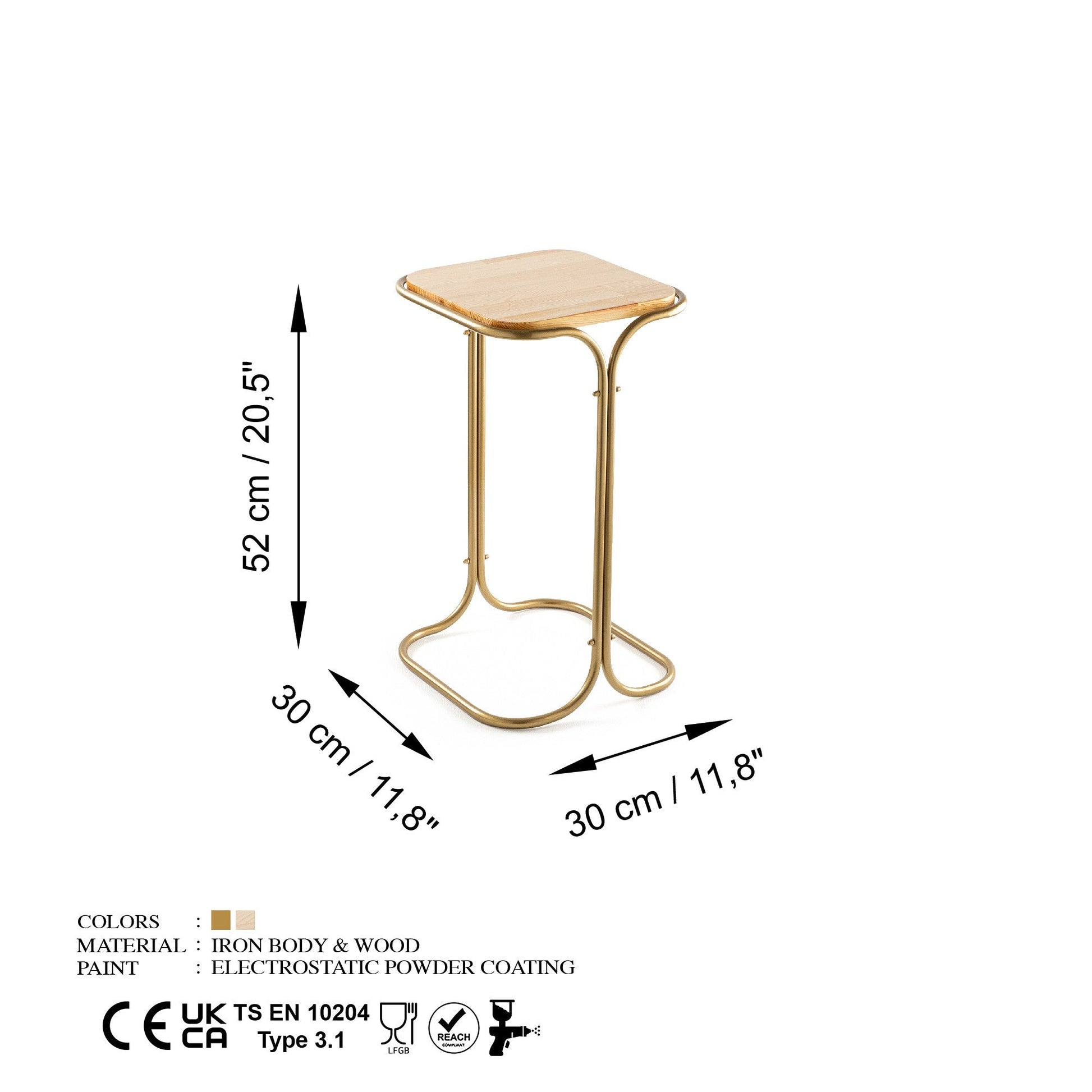 Stolić za kavu Shb-001-C | AG-vitahome.hr