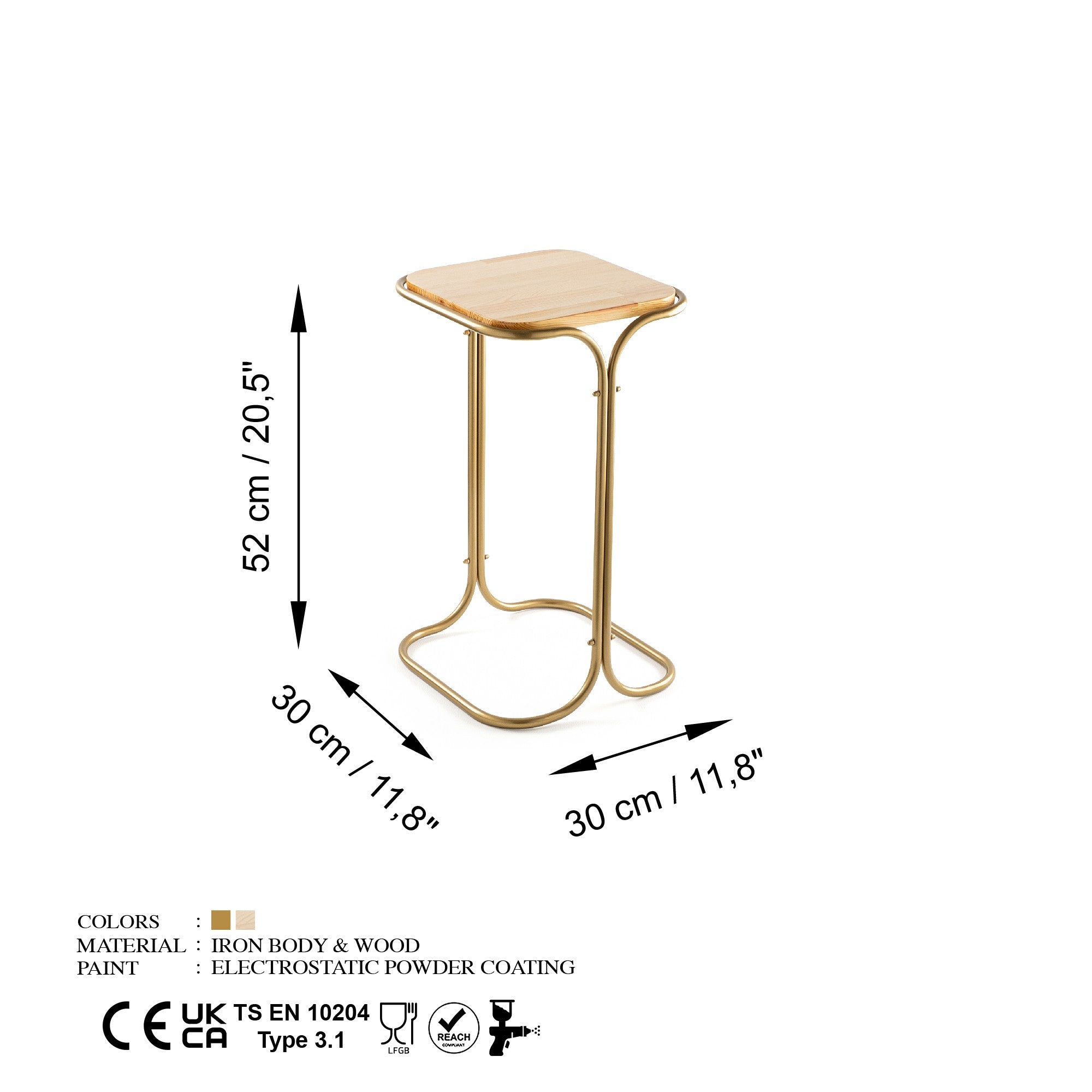 Stolić za kavu Shb-001-C | AG-vitahome.hr