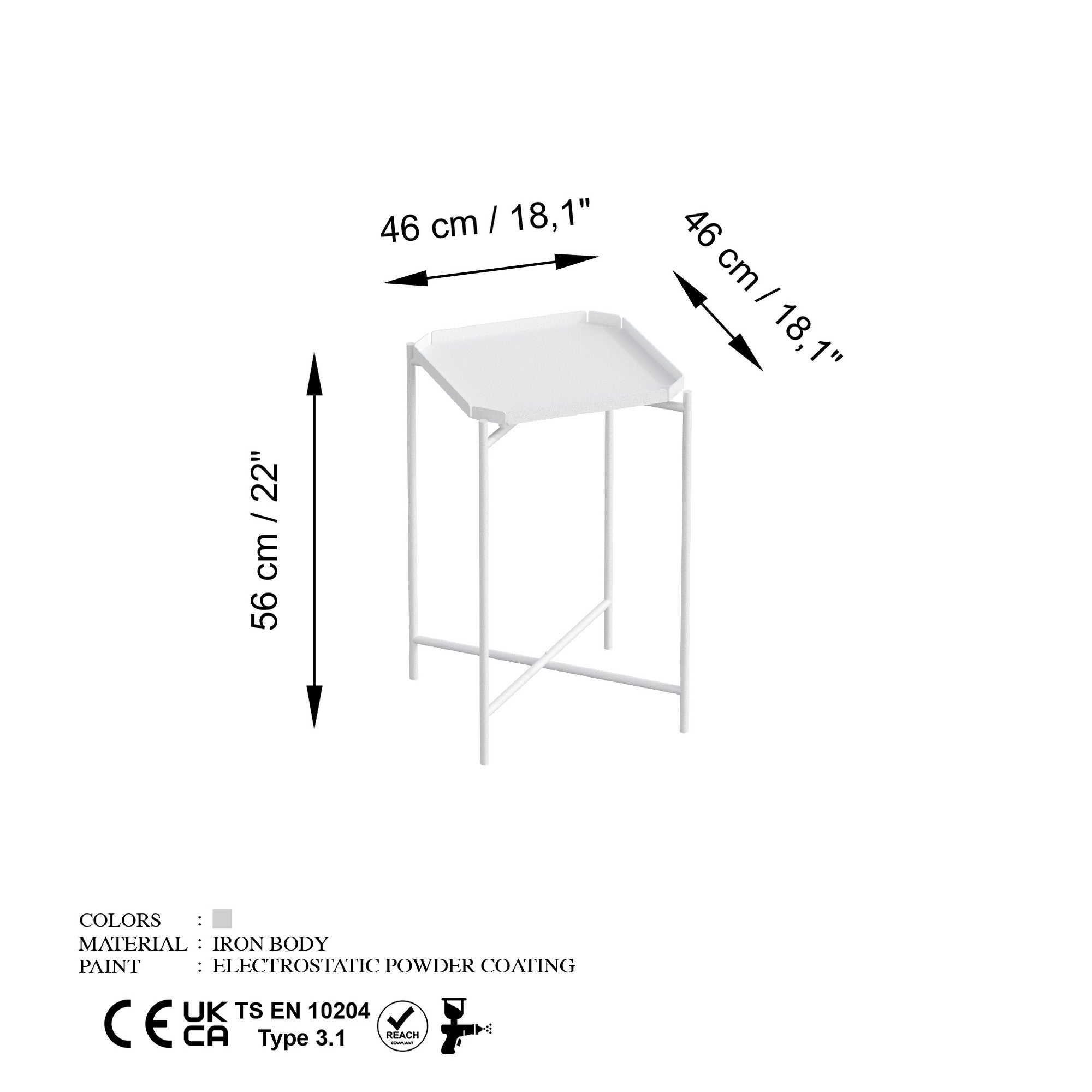 Stolić za kavu Shb-008-B | AG-vitahome.hr