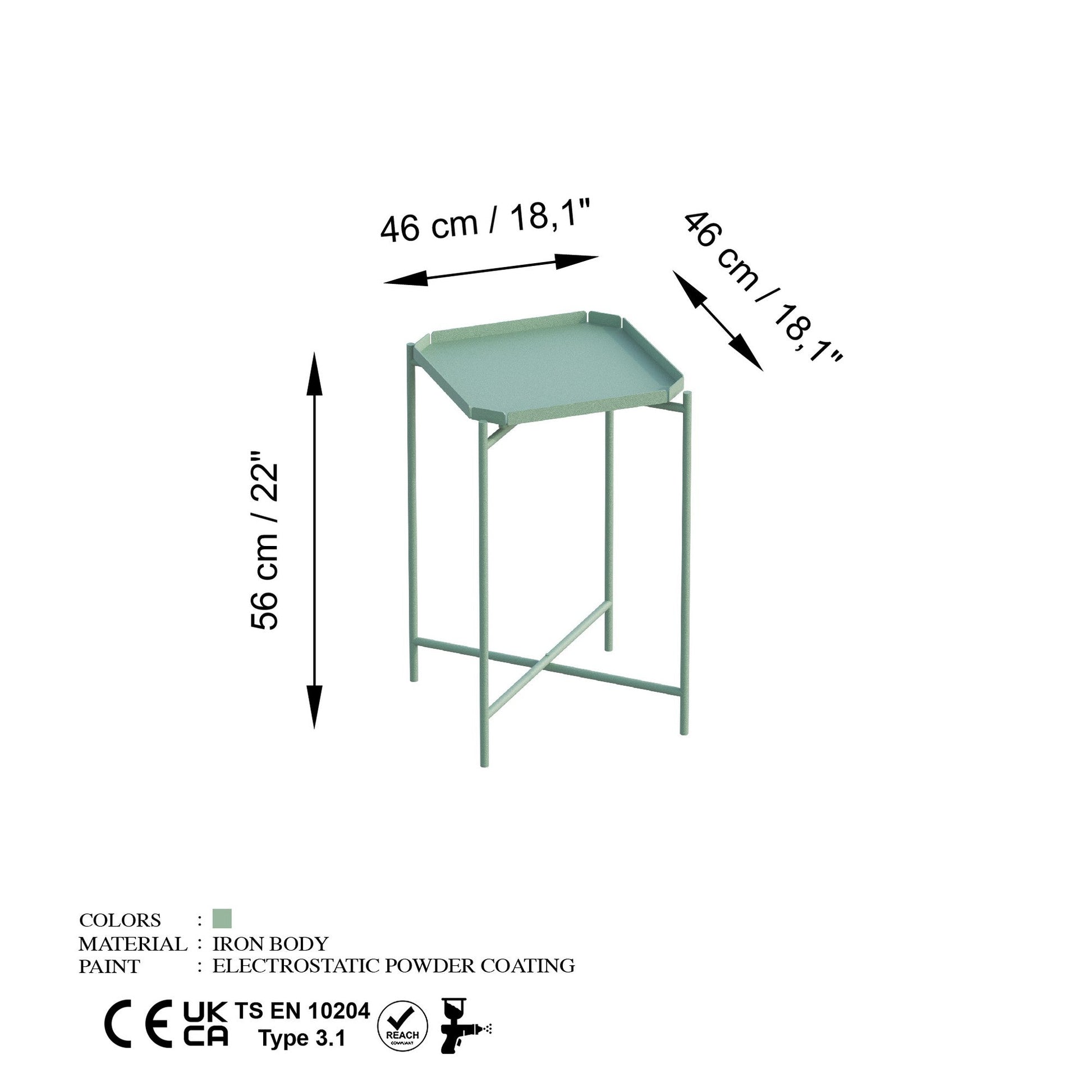 Stolić za kavu Shb-008-D | AG-vitahome.hr