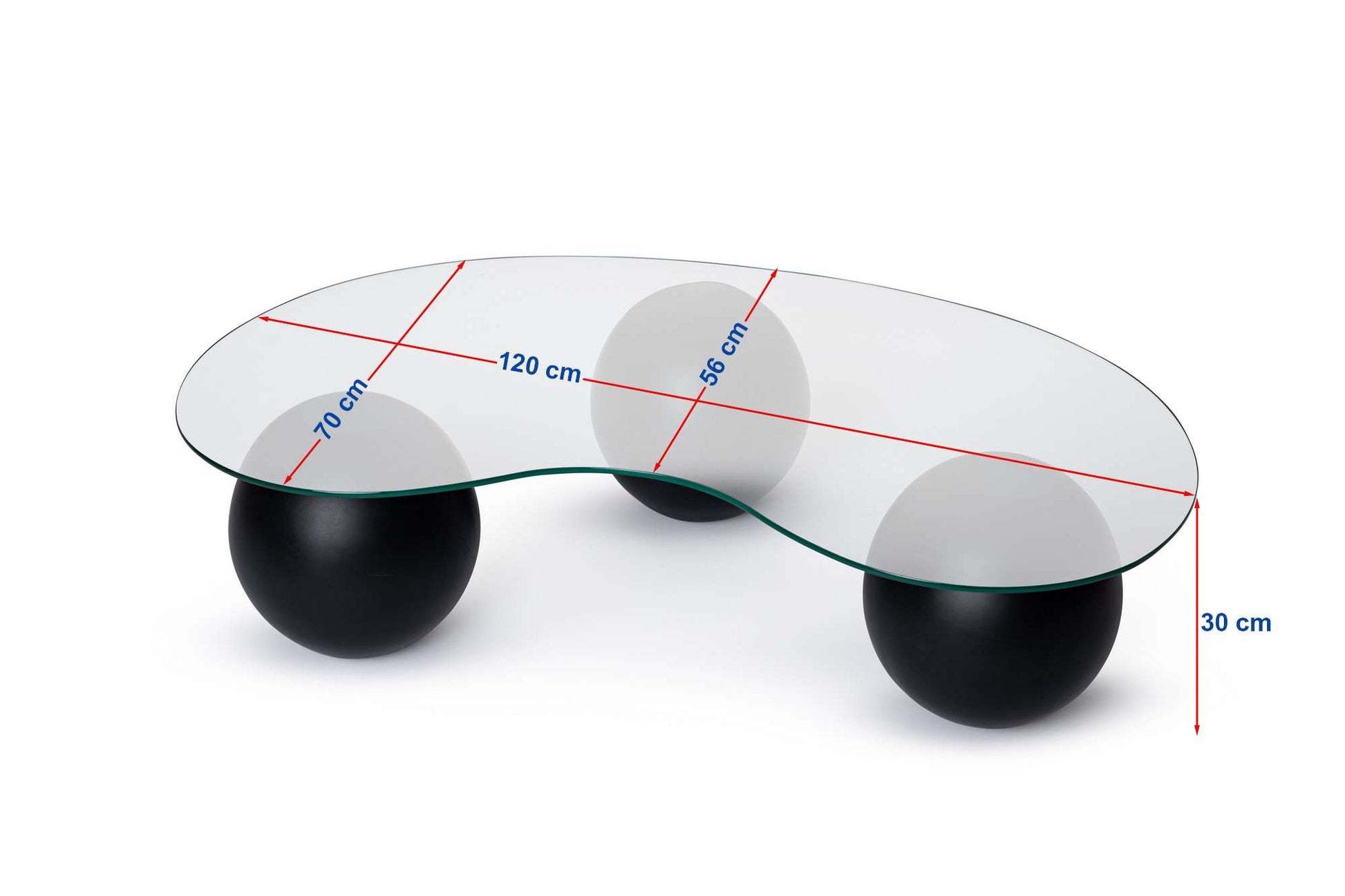 Stolić za kavu Sphere - Black | AG-vitahome.hr