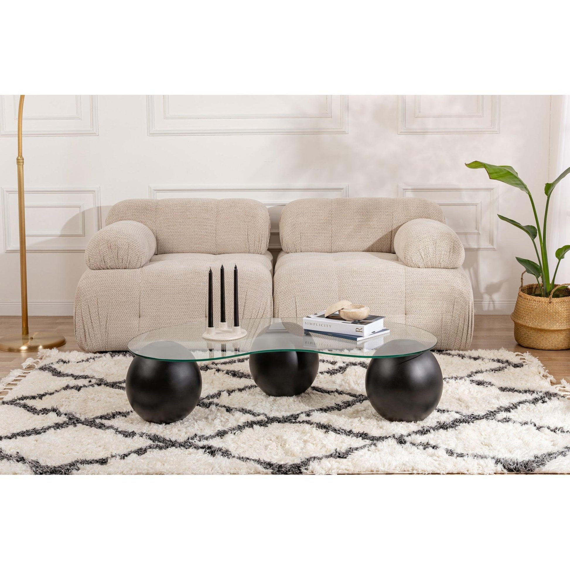 Stolić za kavu Sphere - Black | AG-vitahome.hr