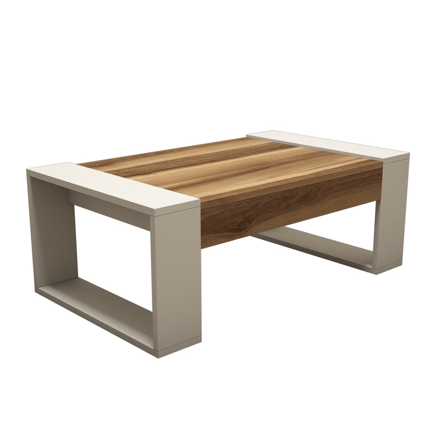 Stolić za kavu Venüs - Walnut, Cream | AG-vitahome.hr