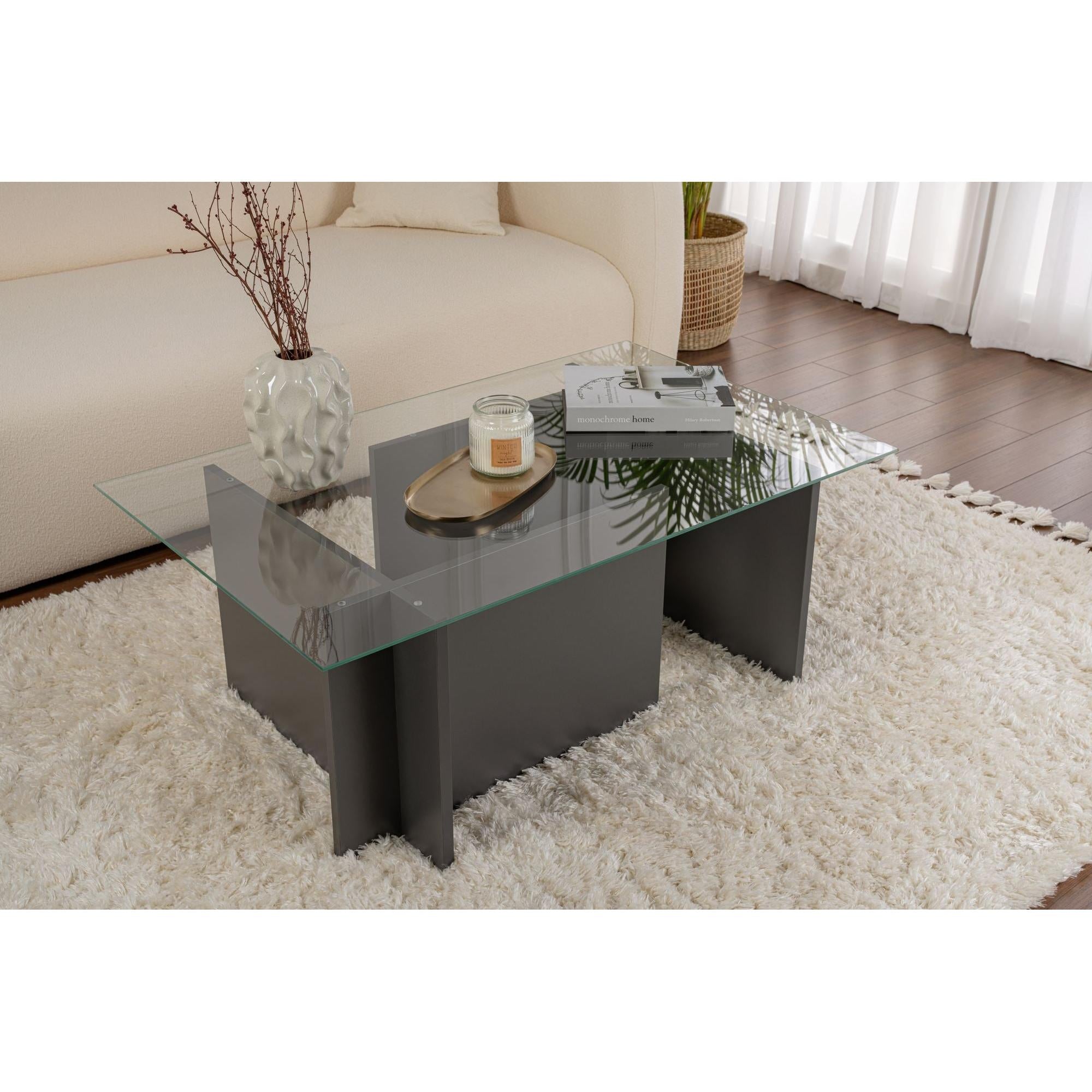 Stolić za kavu Vetrino - Anthracite | AG-vitahome.hr