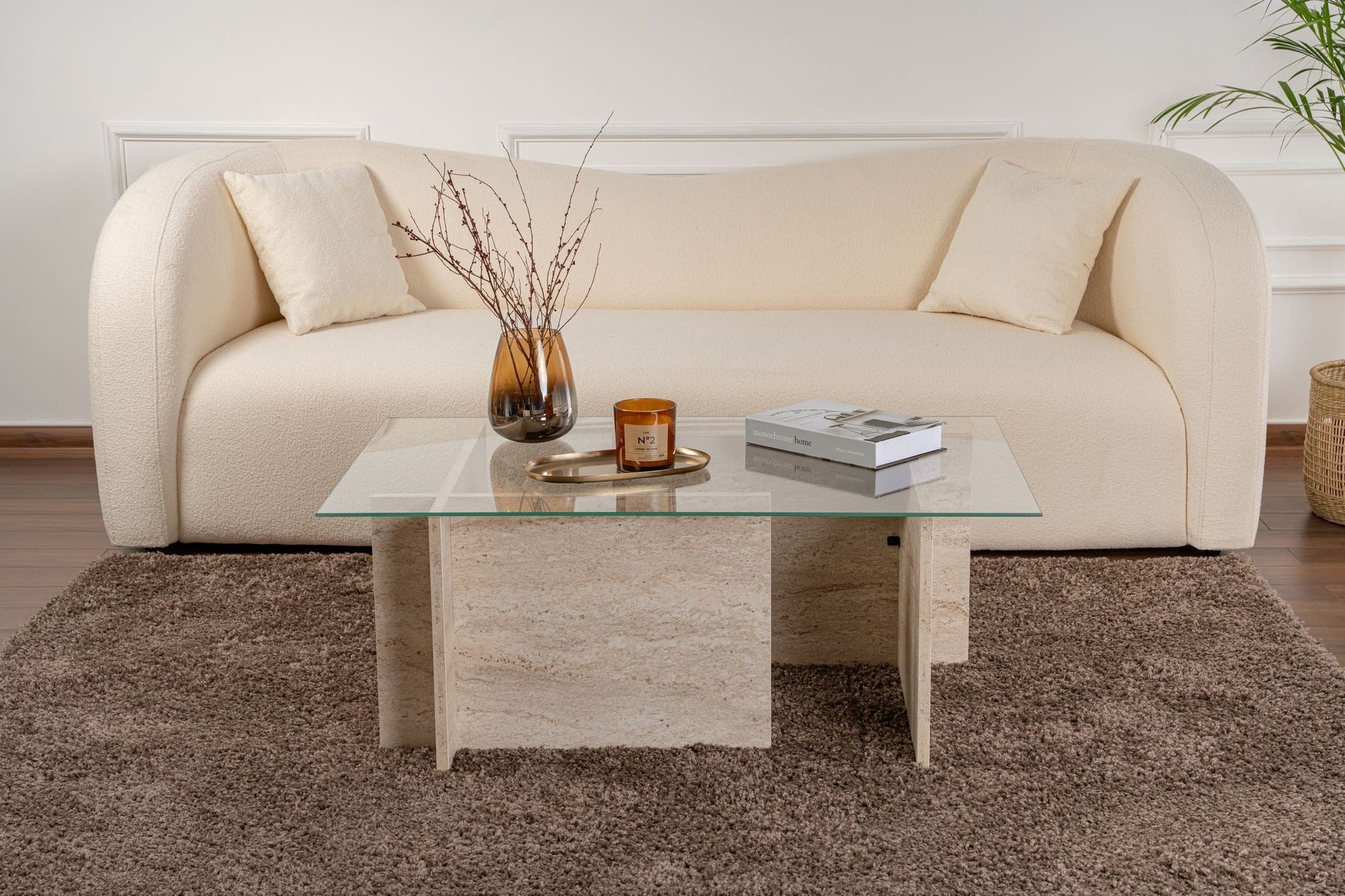 Stolić za kavu Vetrino - Travertine | AG-vitahome.hr