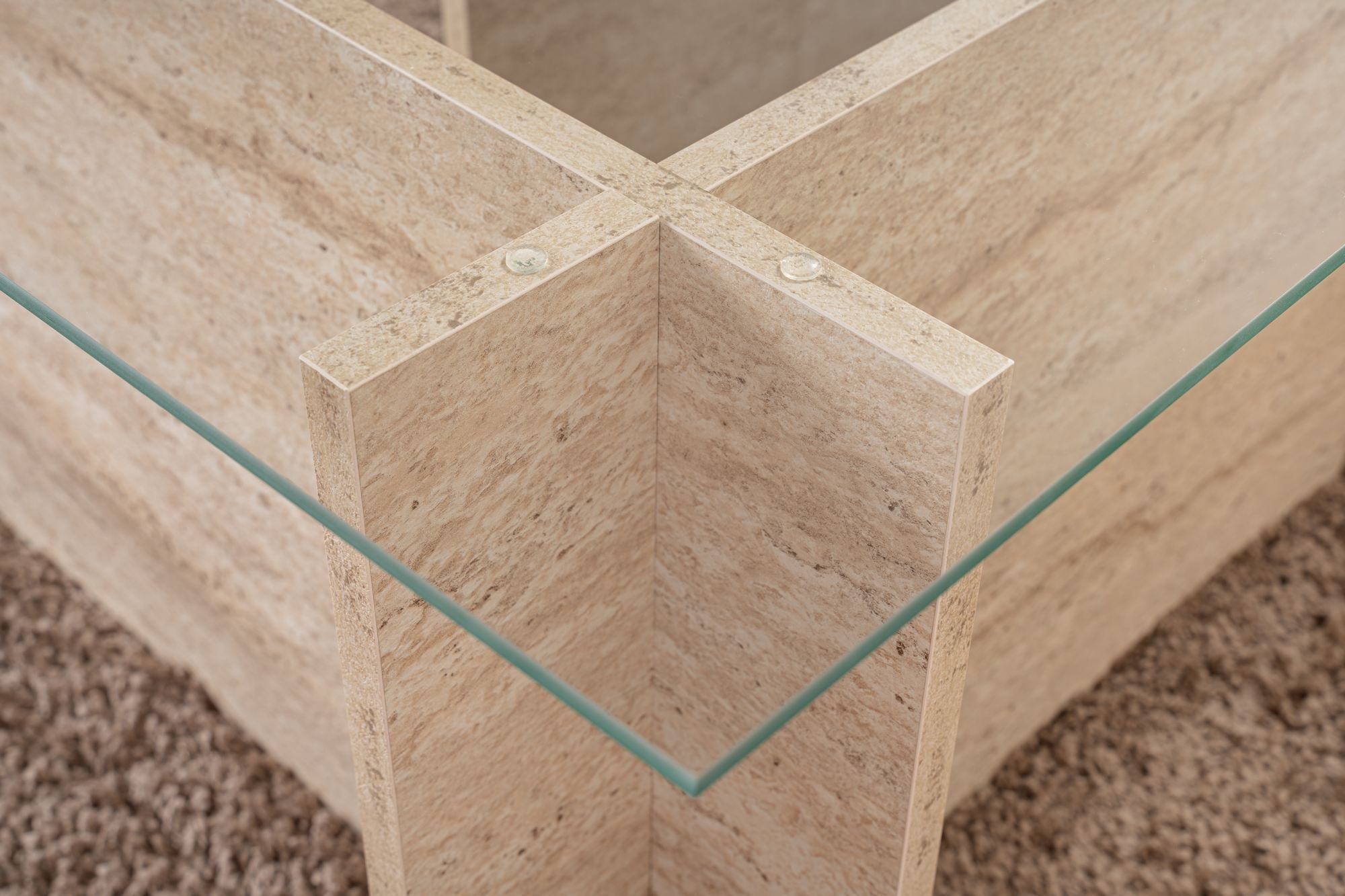 Stolić za kavu Vetrino - Travertine | AG-vitahome.hr