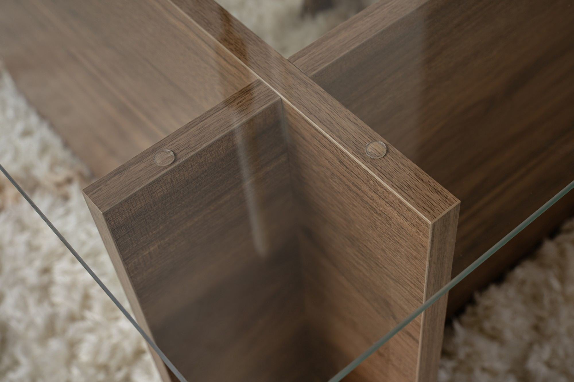 Stolić za kavu Vetrino - Walnut | AG-vitahome.hr