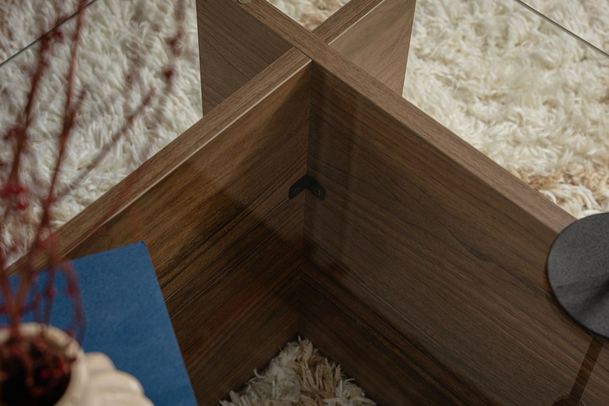 Stolić za kavu Vetrino - Walnut | AG-vitahome.hr