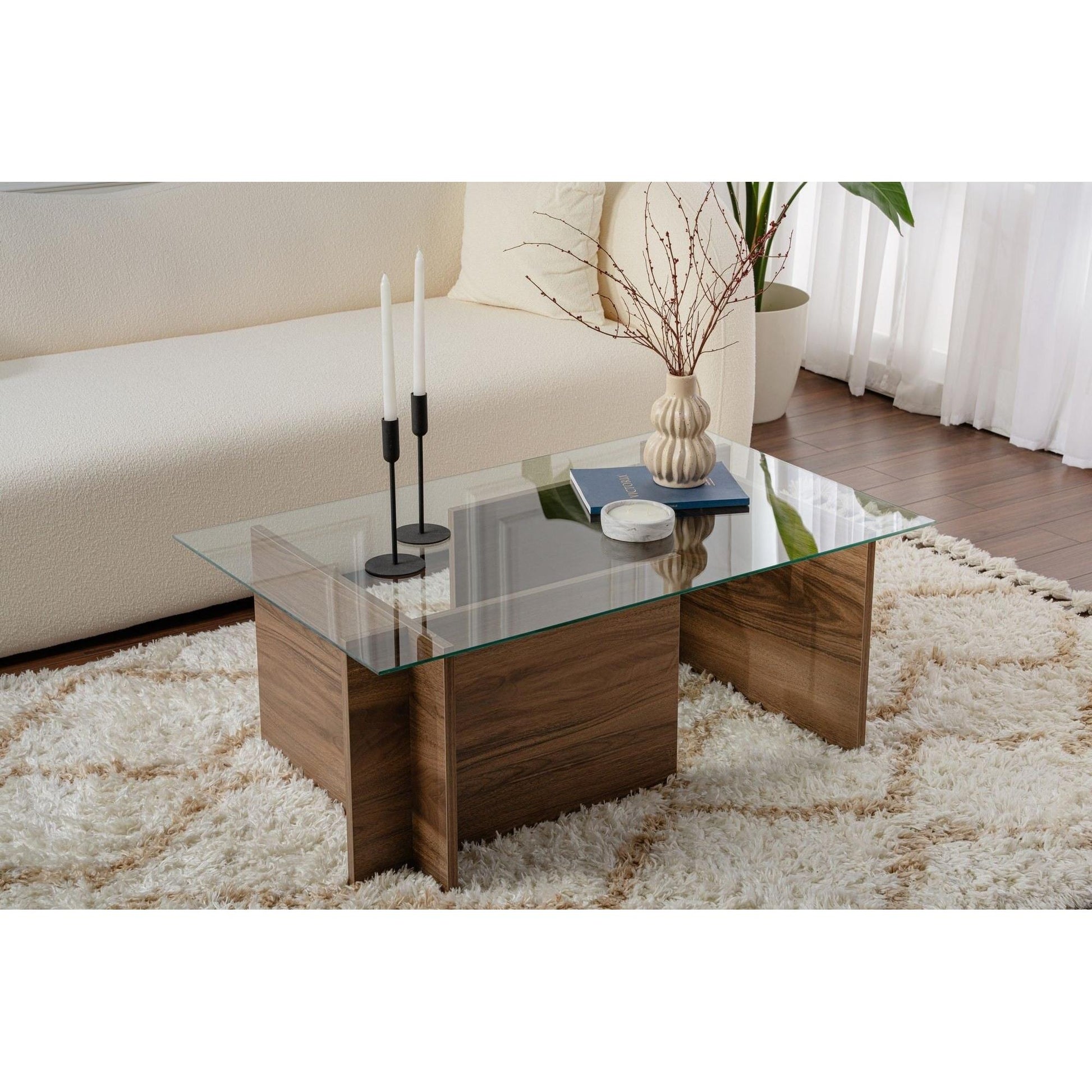 Stolić za kavu Vetrino - Walnut | AG-vitahome.hr