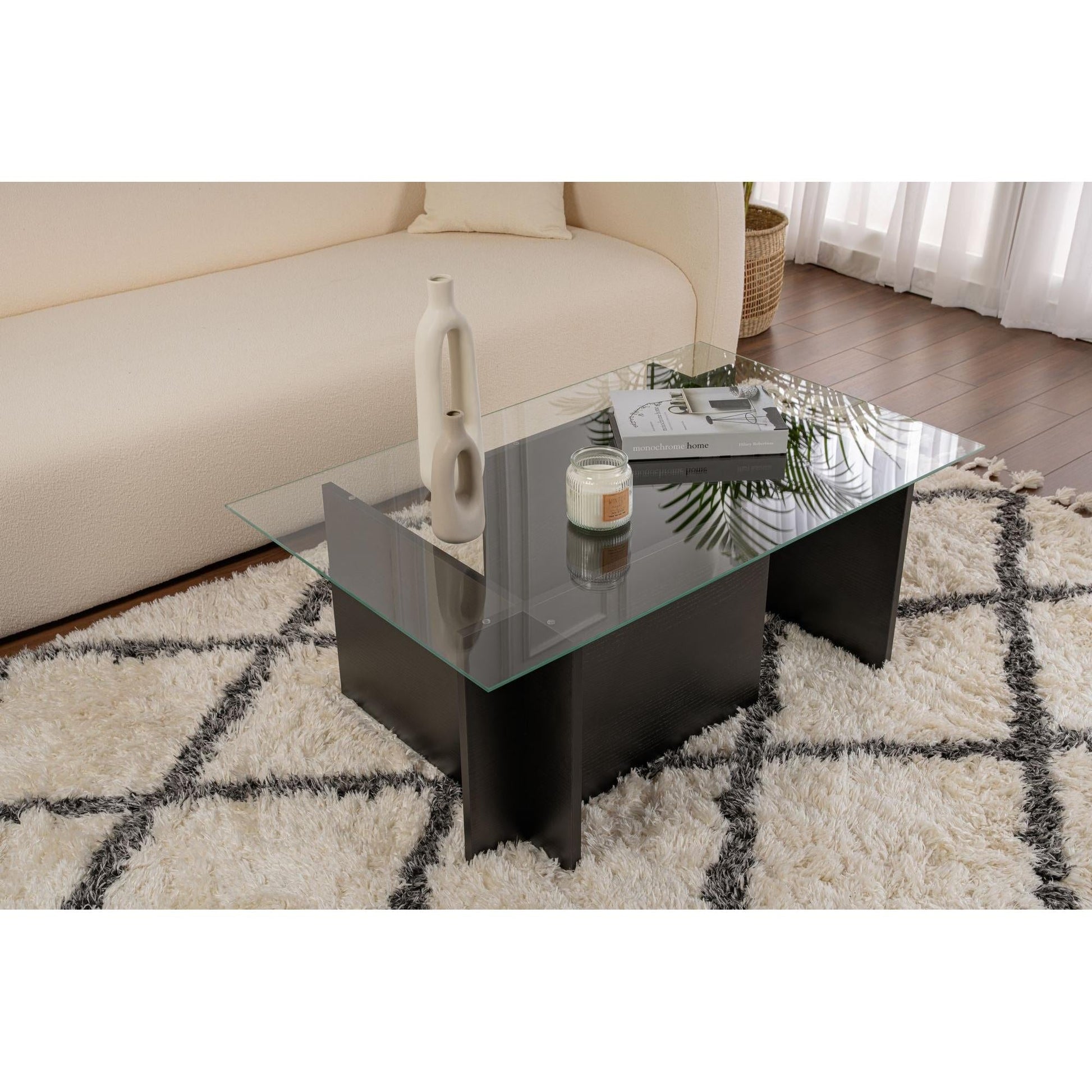 Stolić za kavu Vetrino - Wood Black | AG-vitahome.hr