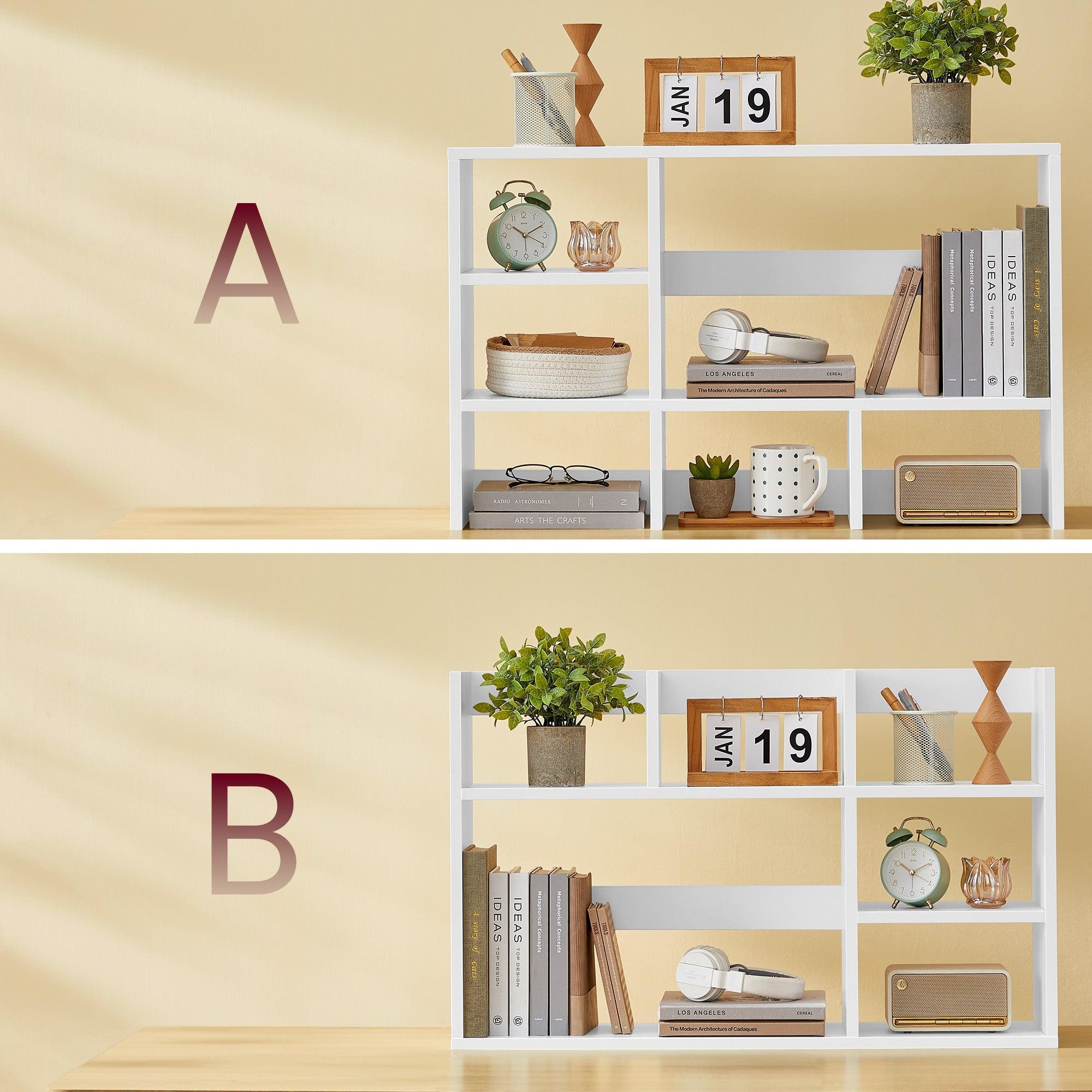 Stolna polica za kuhinju ili ured, 80 × 20 × 50 cm, bijela | VASAGLE-VASAGLE-Vita Home