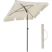 suncobran 200 x 125 cm, UV zaštita do UPF 50+, vrtni suncobran, sklopivi | SONGMICS-vitahome.hr