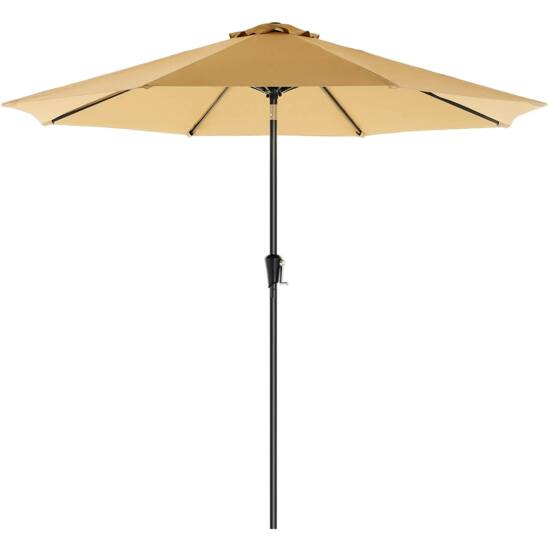 Suncobran, O 300 cm, vrtni suncobran, UV zaštita do UPF 50+ (držač nije uključen) | SONGMICS-vitahome.hr