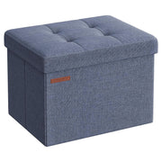 Tabure s prostorom za pohranu, 31 x 41 x 31 cm, svijetlo plavi | SONGMICS-vitahome.hr
