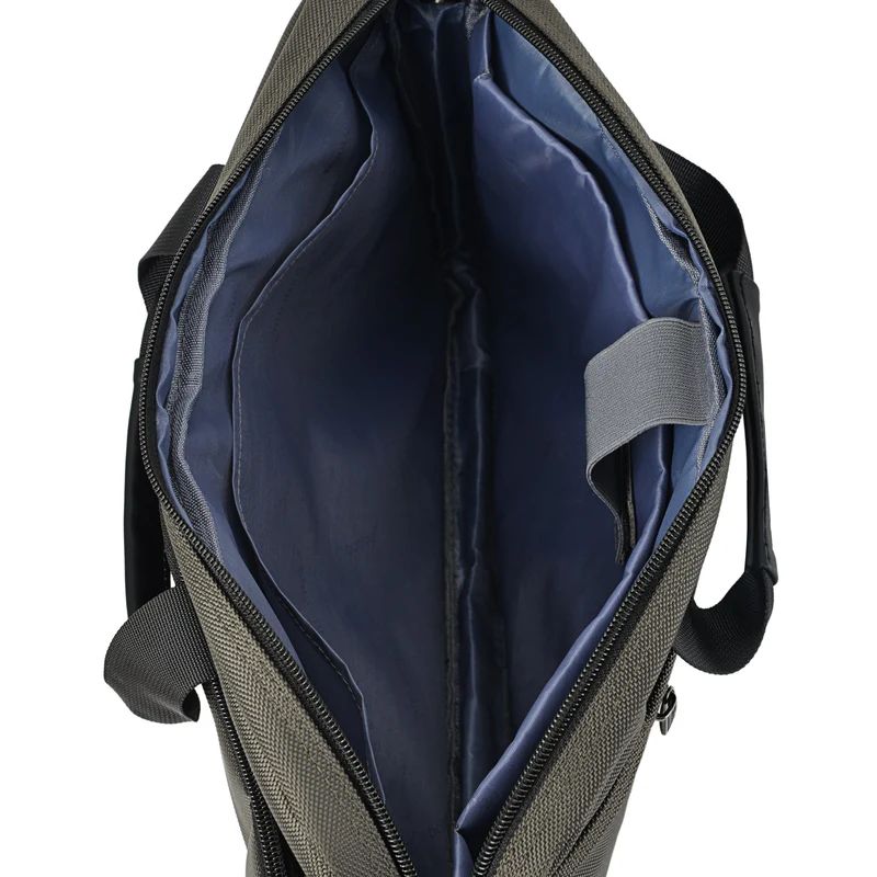 Torba za laptop veličine 15" (40 x 26 x 5 cm), sivo-zelene boje | BONTOUR-vitahome.hr