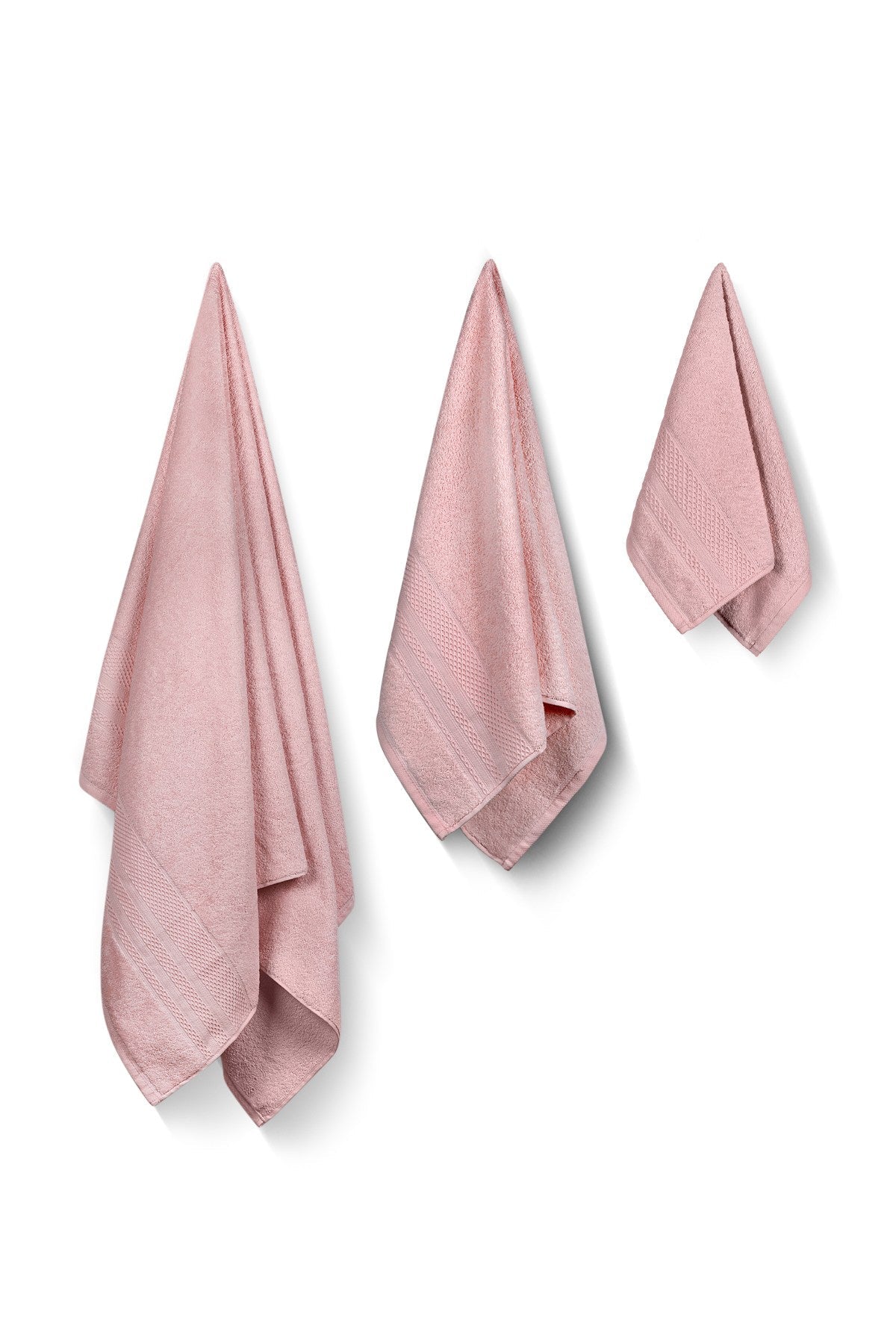 Törölköző Postavi (3 kom) Piramit - Dusty Rose | AG-vitahome.hr